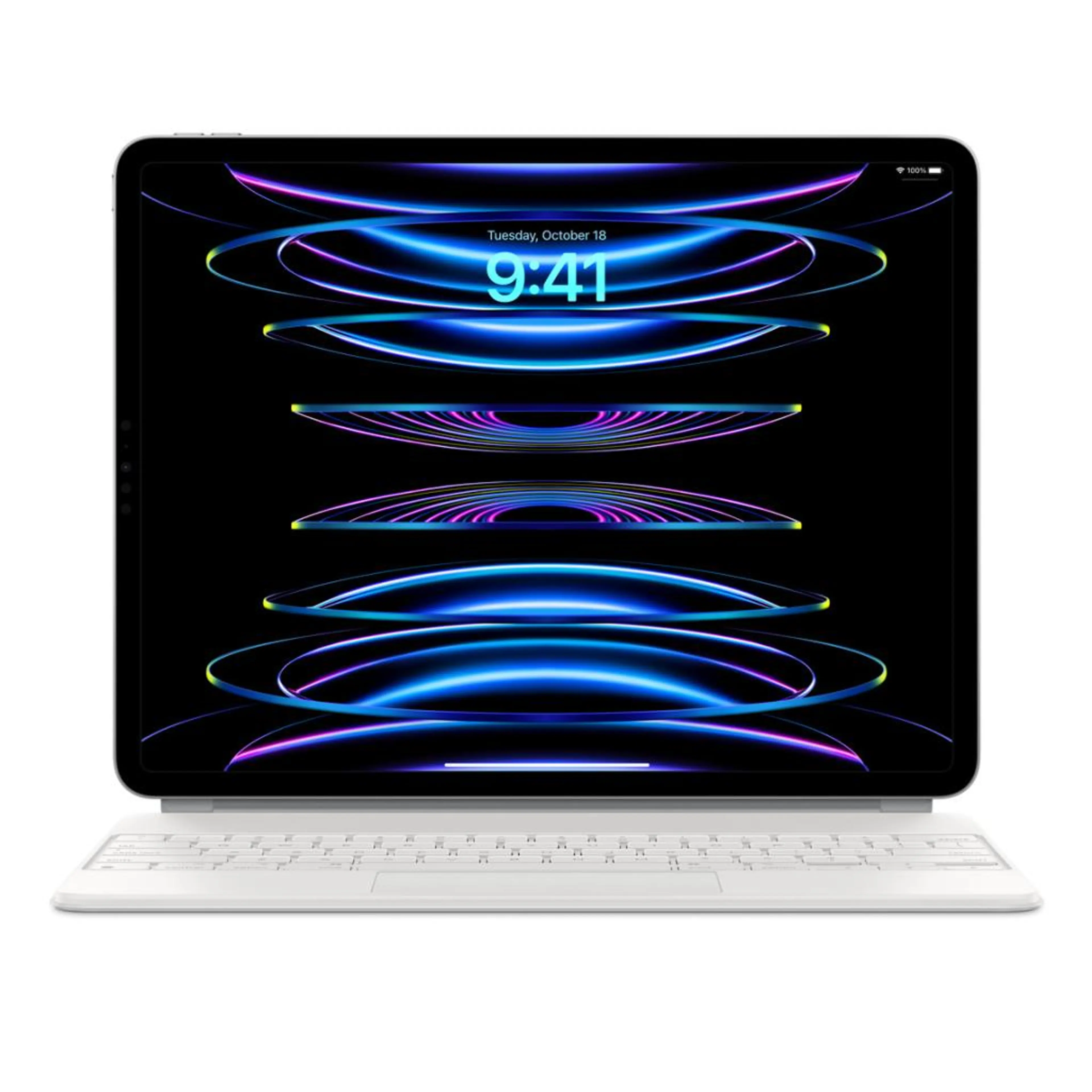 Apple Magic Keyboard for iPad Pro 12.9 (5/6th gen) - Ukrainian - White