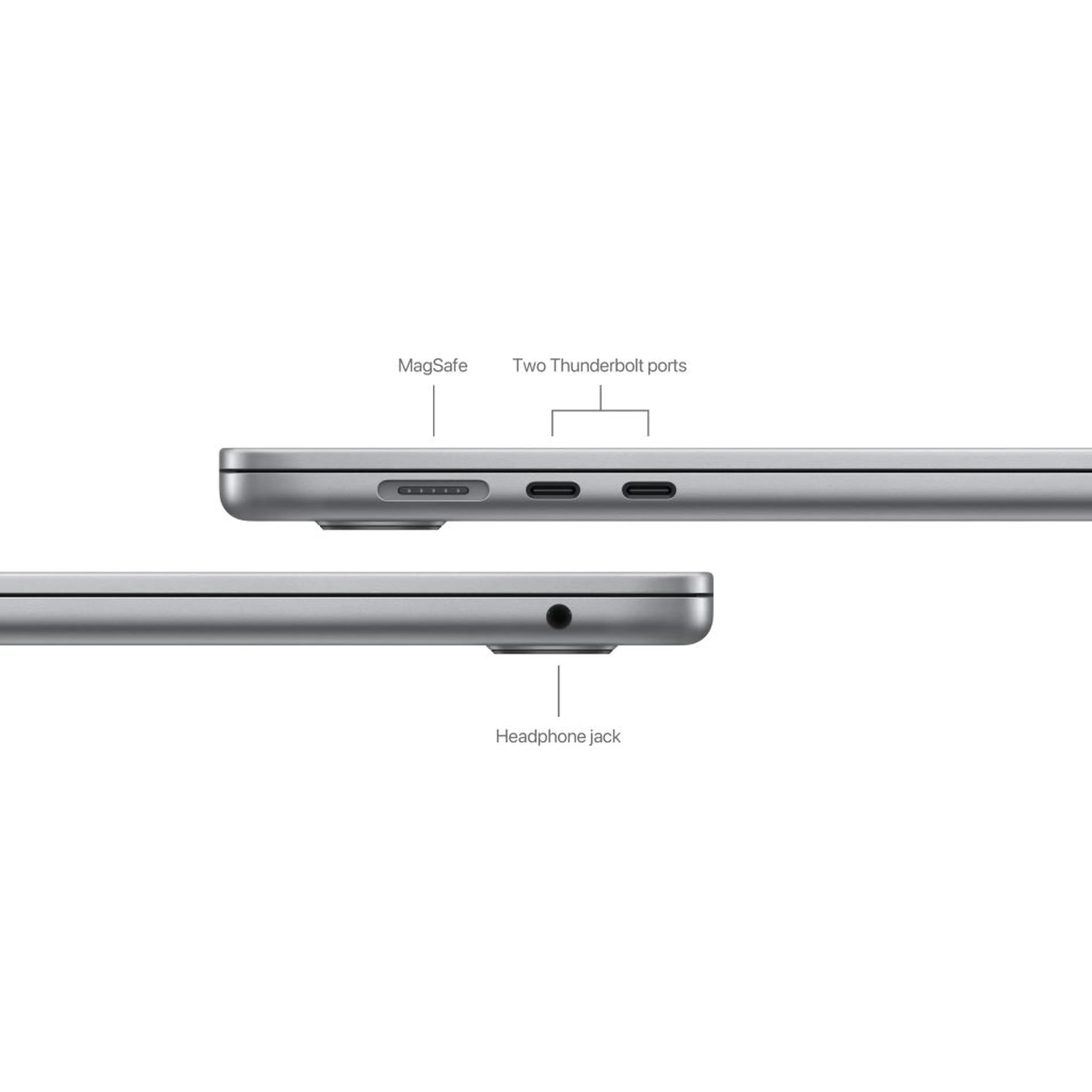 15-inch MacBook Air: Apple M3 chip with 8-core CPU and 10-core GPU; 16GB; 256GB SSD - Space Grey