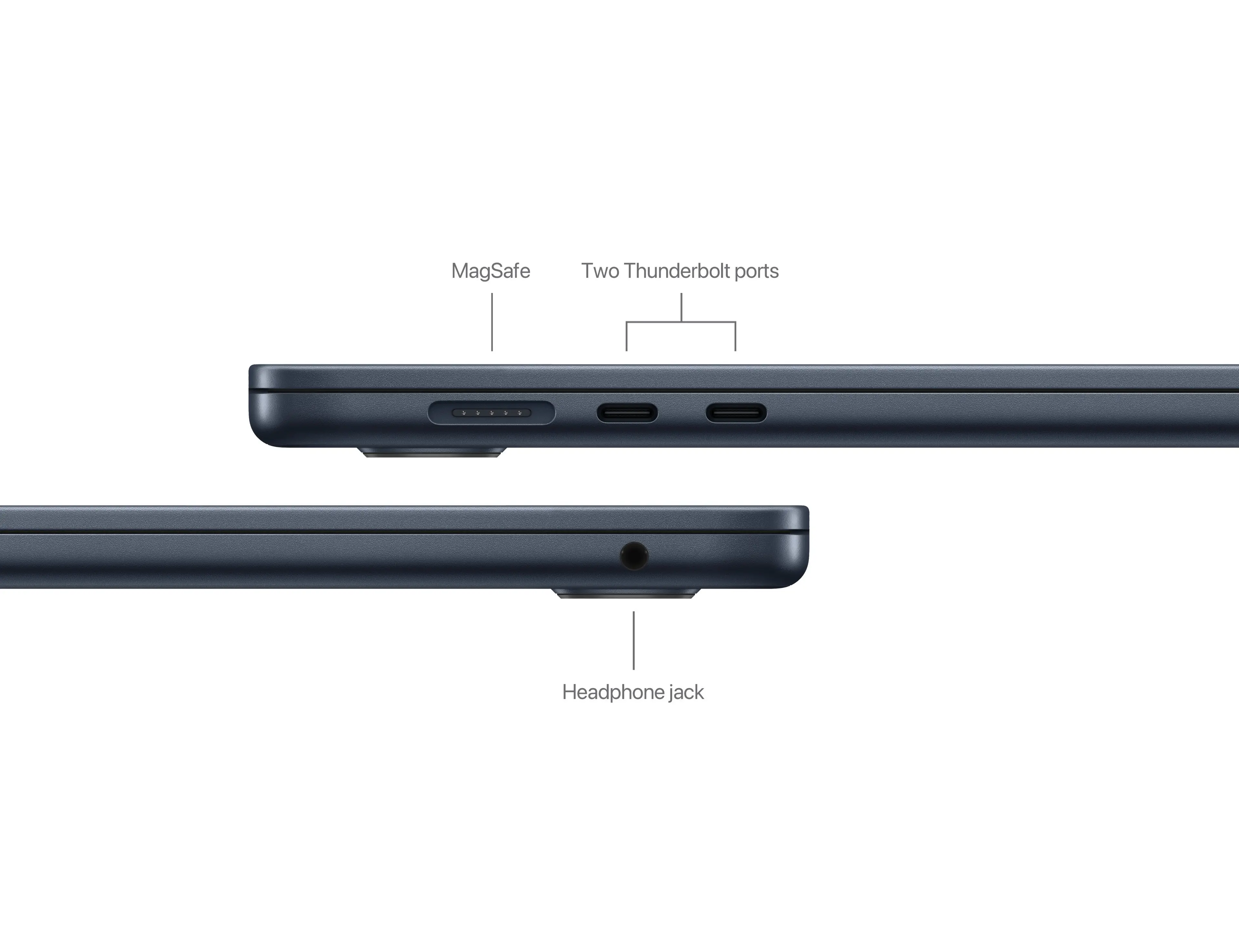 15-inch MacBook Air: Apple M3 chip with 8-core CPU and 10-core GPU; 24GB; 512GB SSD - Midnight
