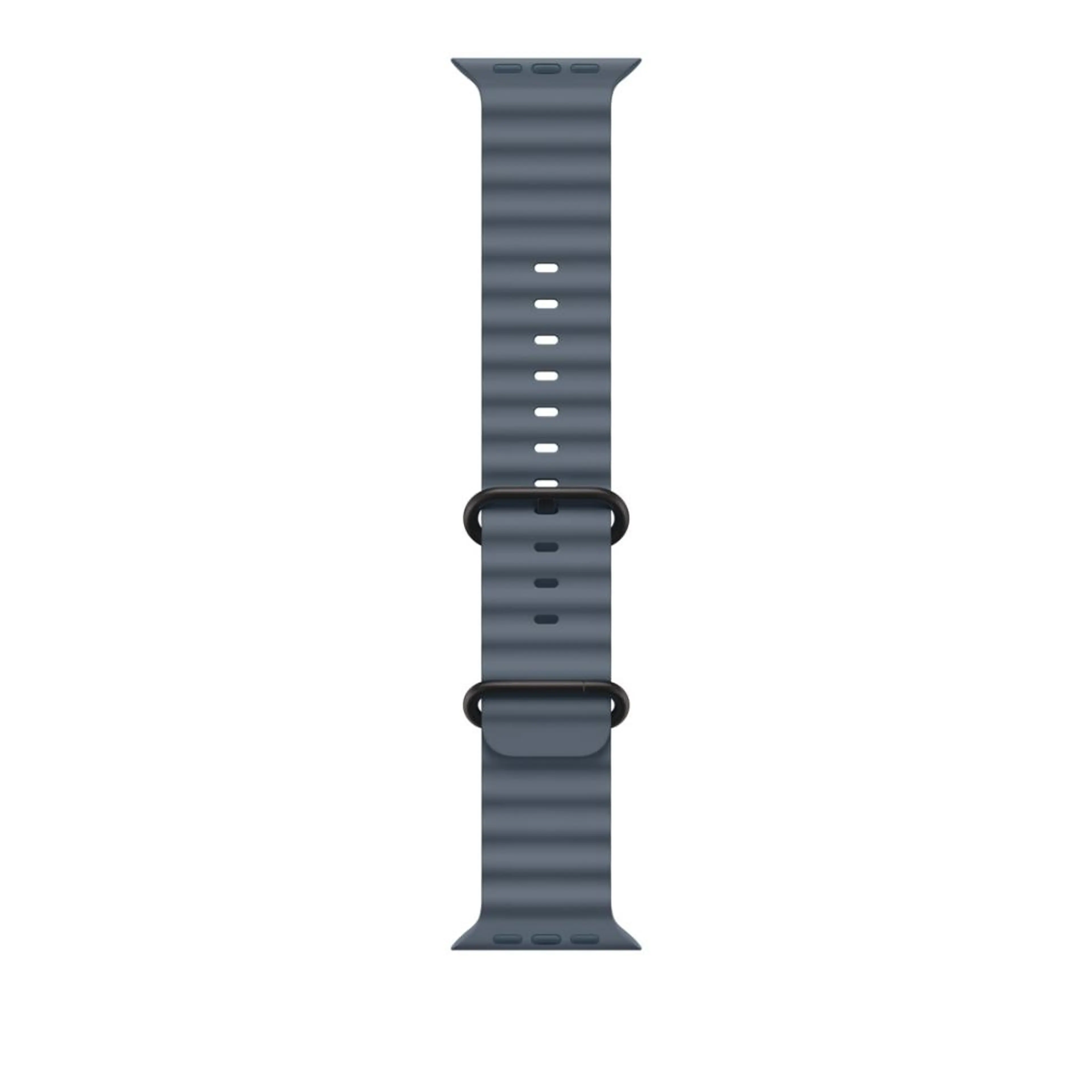 49mm Anchor Blue Ocean Band Extension - Black Titanium Finish