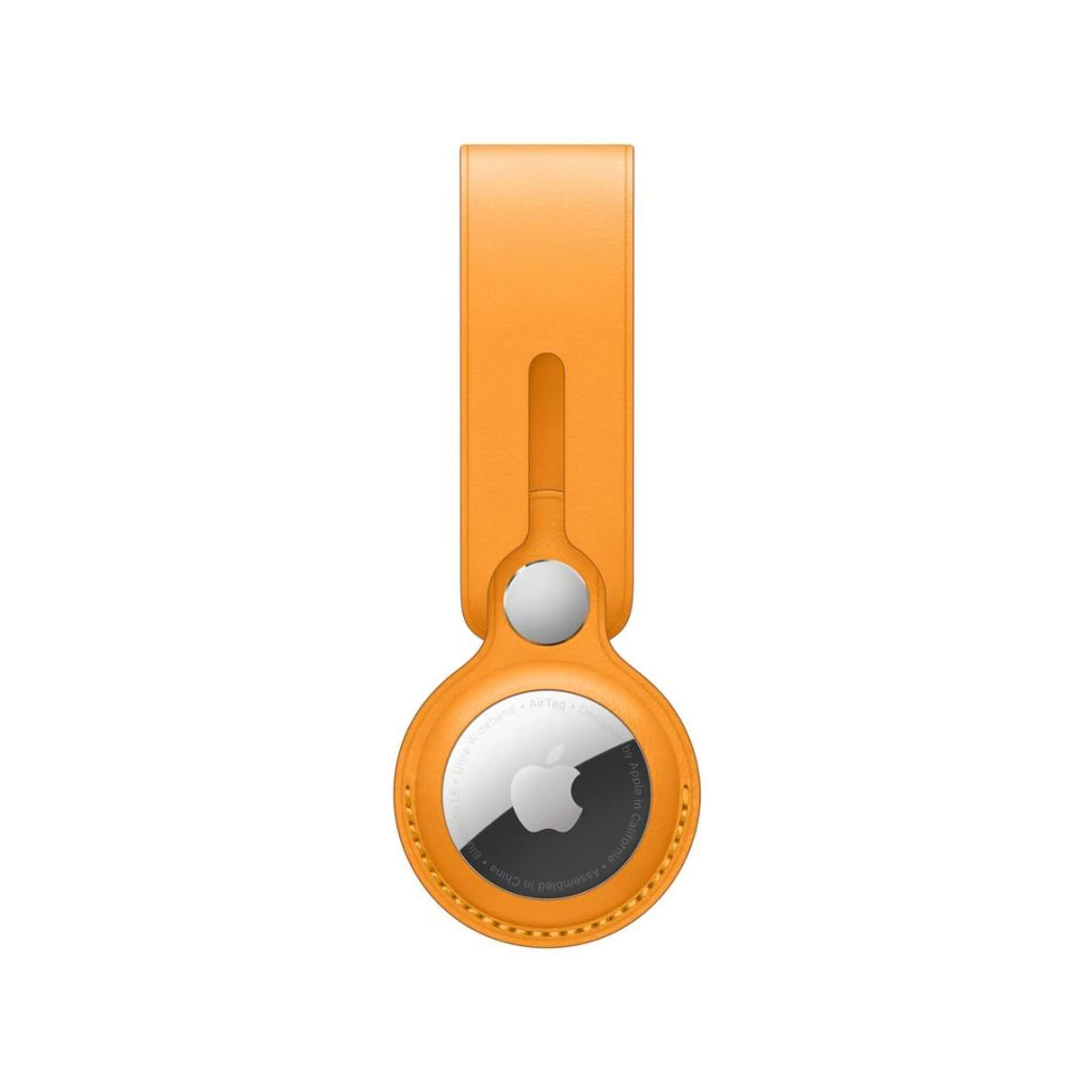Apple AirTag Leather Loop - California Poppy (Seasonal Summer2021)