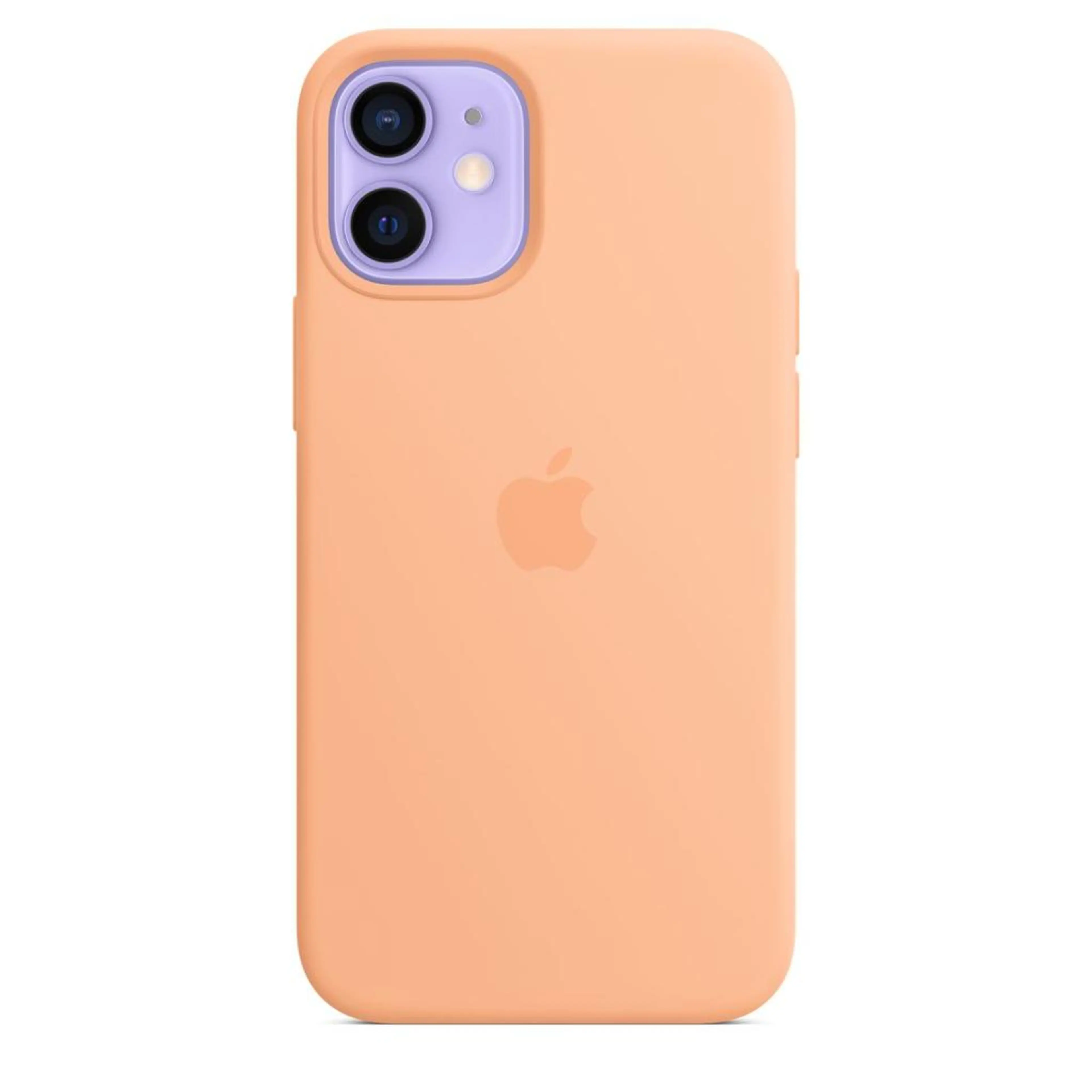 Apple iPhone 12 mini Silicone Case with MagSafe - Cantaloupe (Seasonal Spring2021)