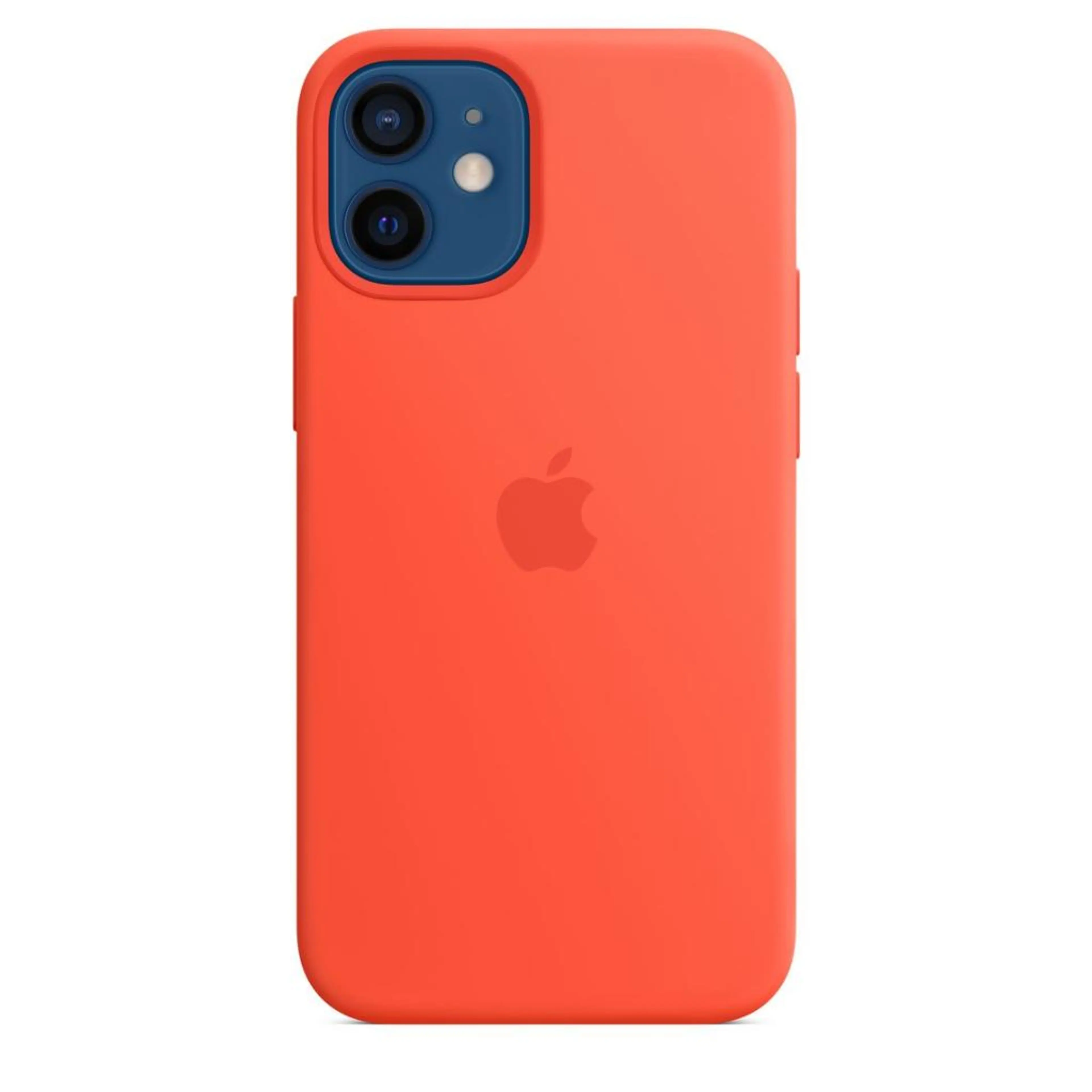 Apple iPhone 12 mini Silicone Case with MagSafe - Electric Orange