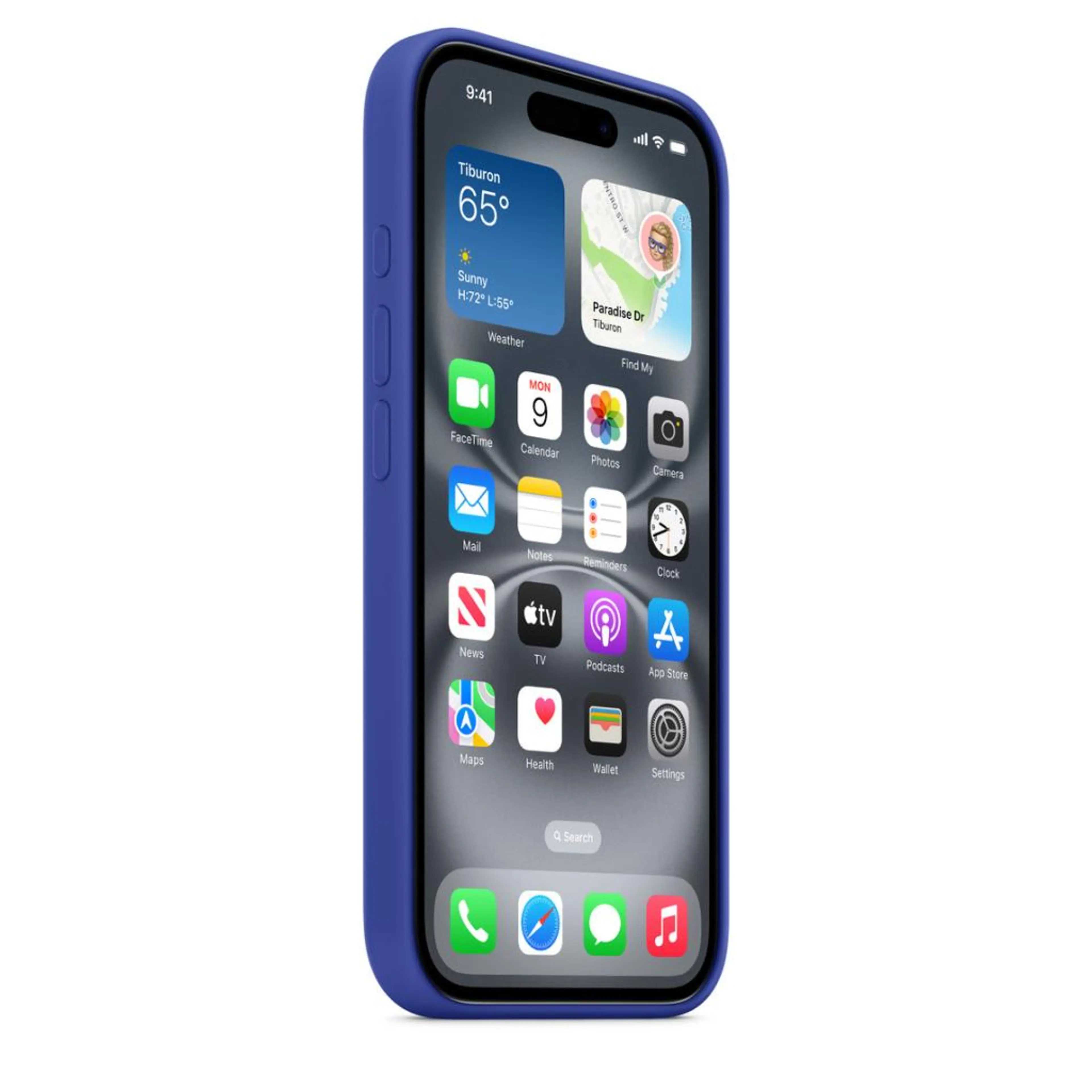 Apple iPhone 16 Silicone Case with MagSafe - Ultramarine (Seasonal)