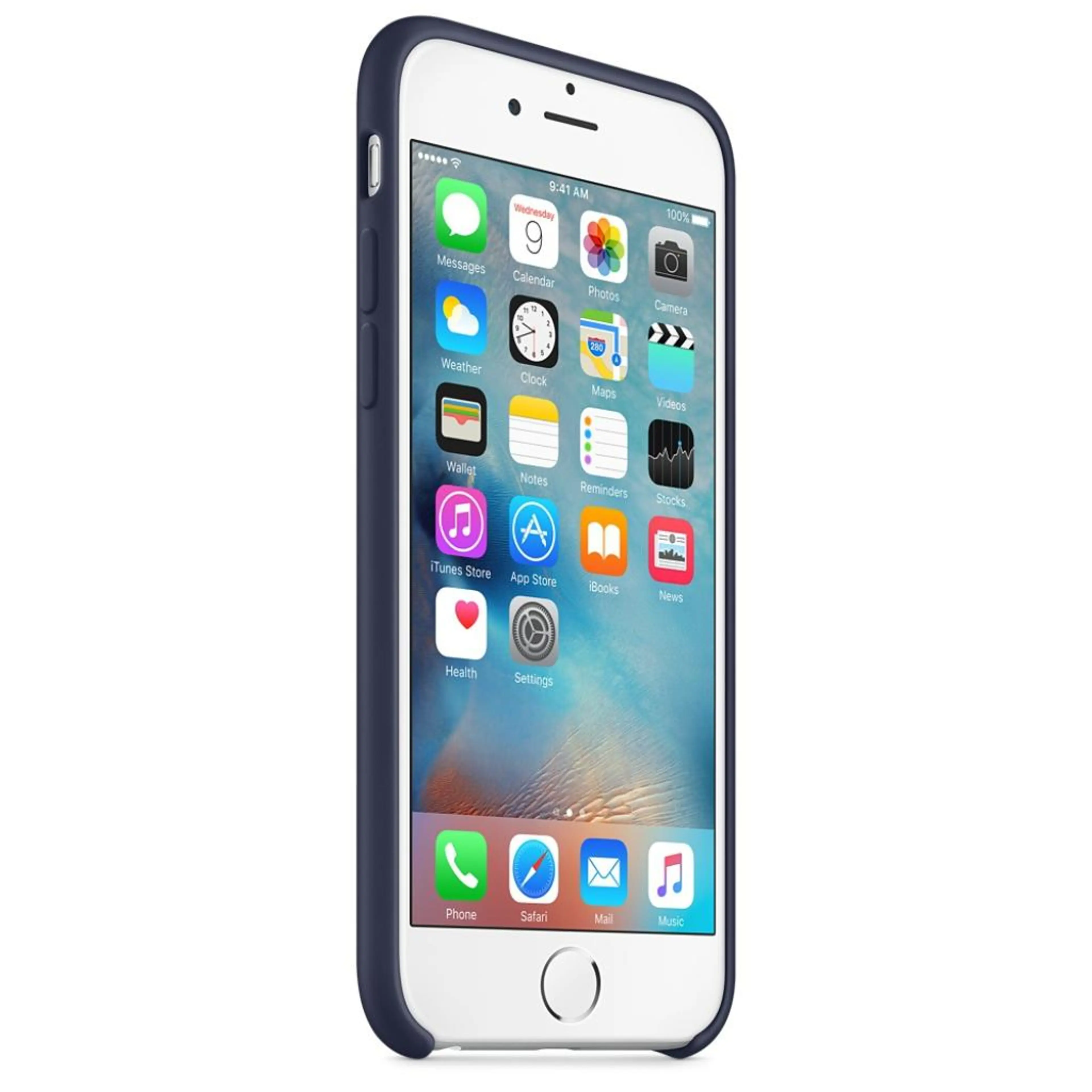 Apple iPhone 6s Plus Silicone Case - Midnight Blue