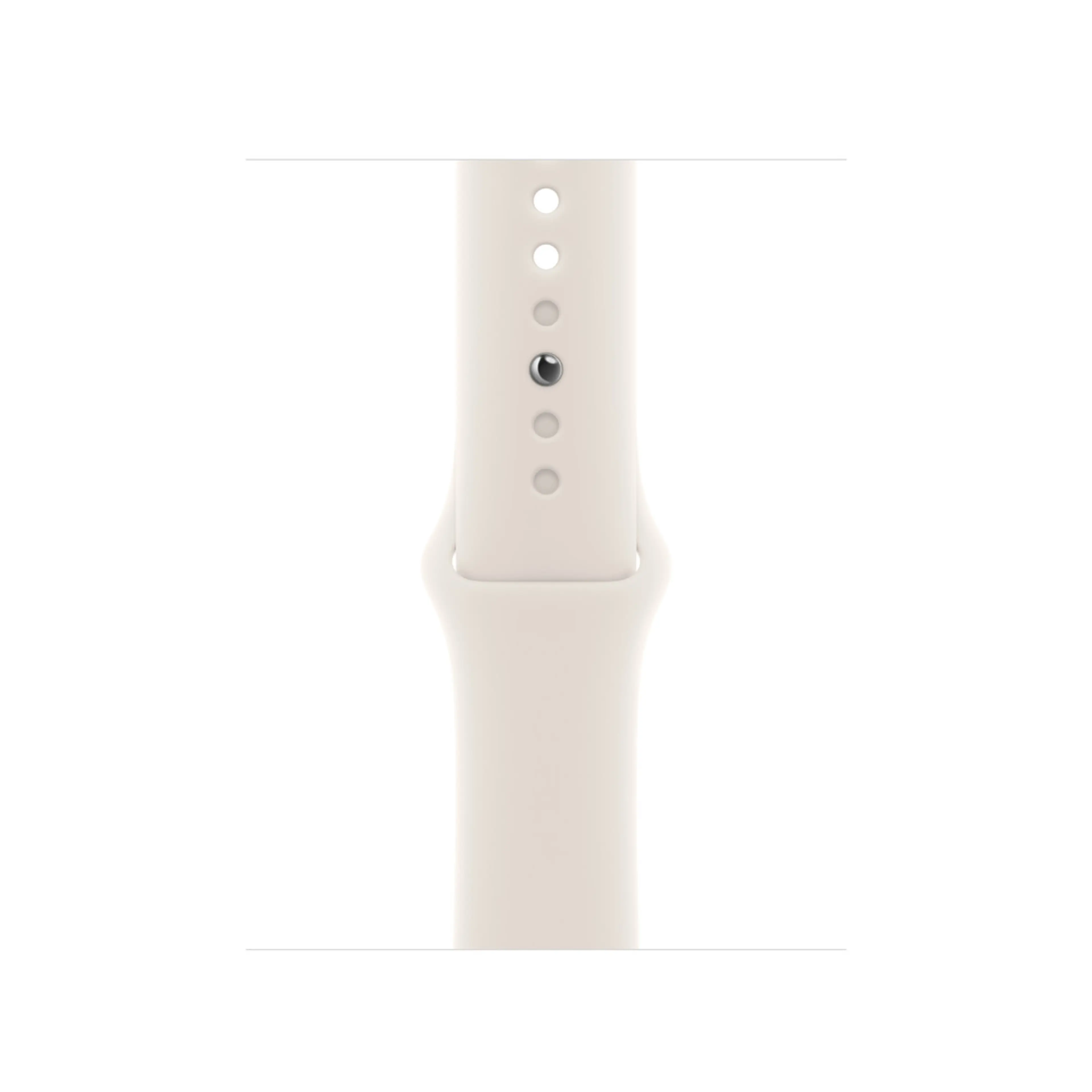 Apple Watch 40mm Sport Band:  Starlight Sport Band - S/M