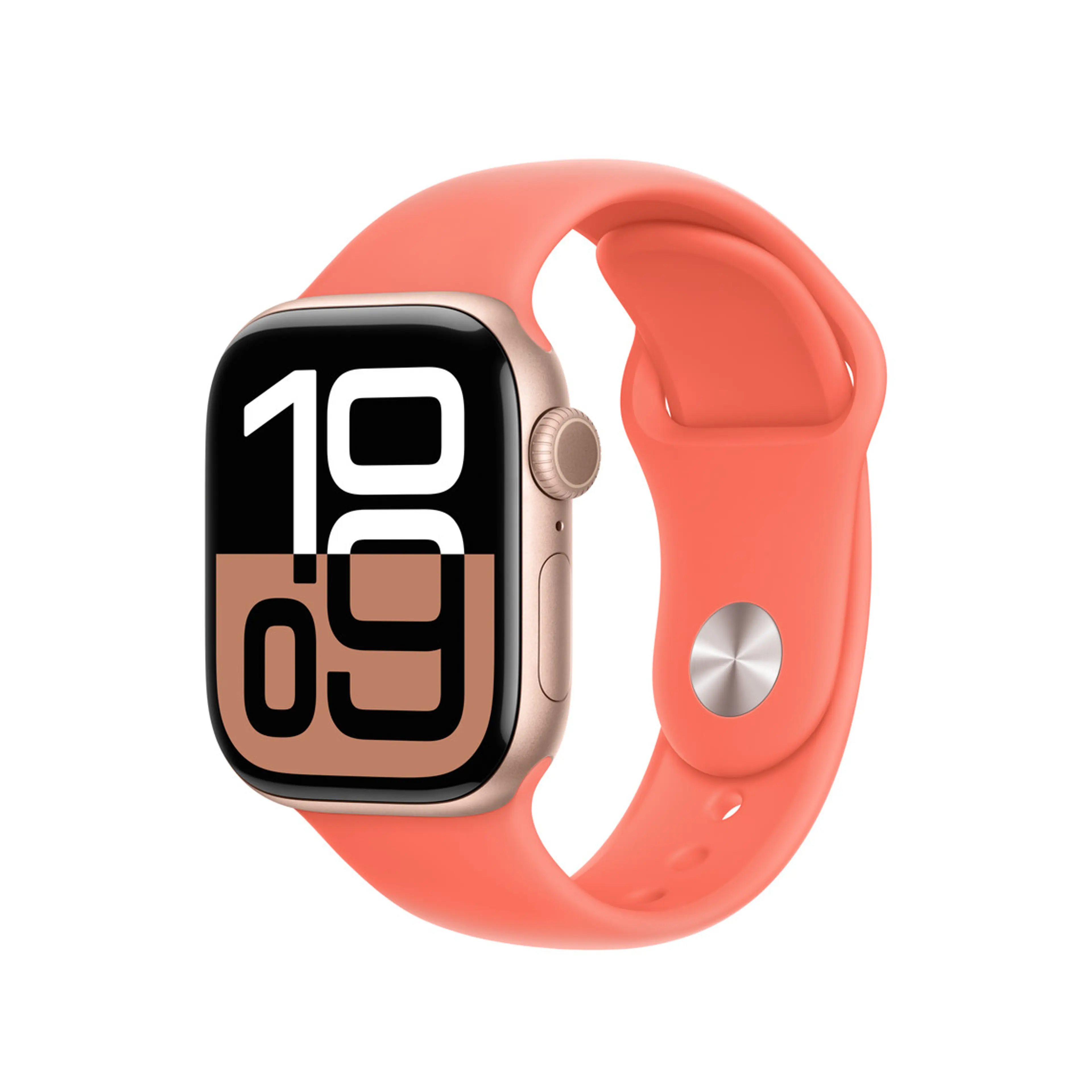 Apple Watch 42mm Sport Band: Tangerine Sport Band - M/L (SEASONAL)