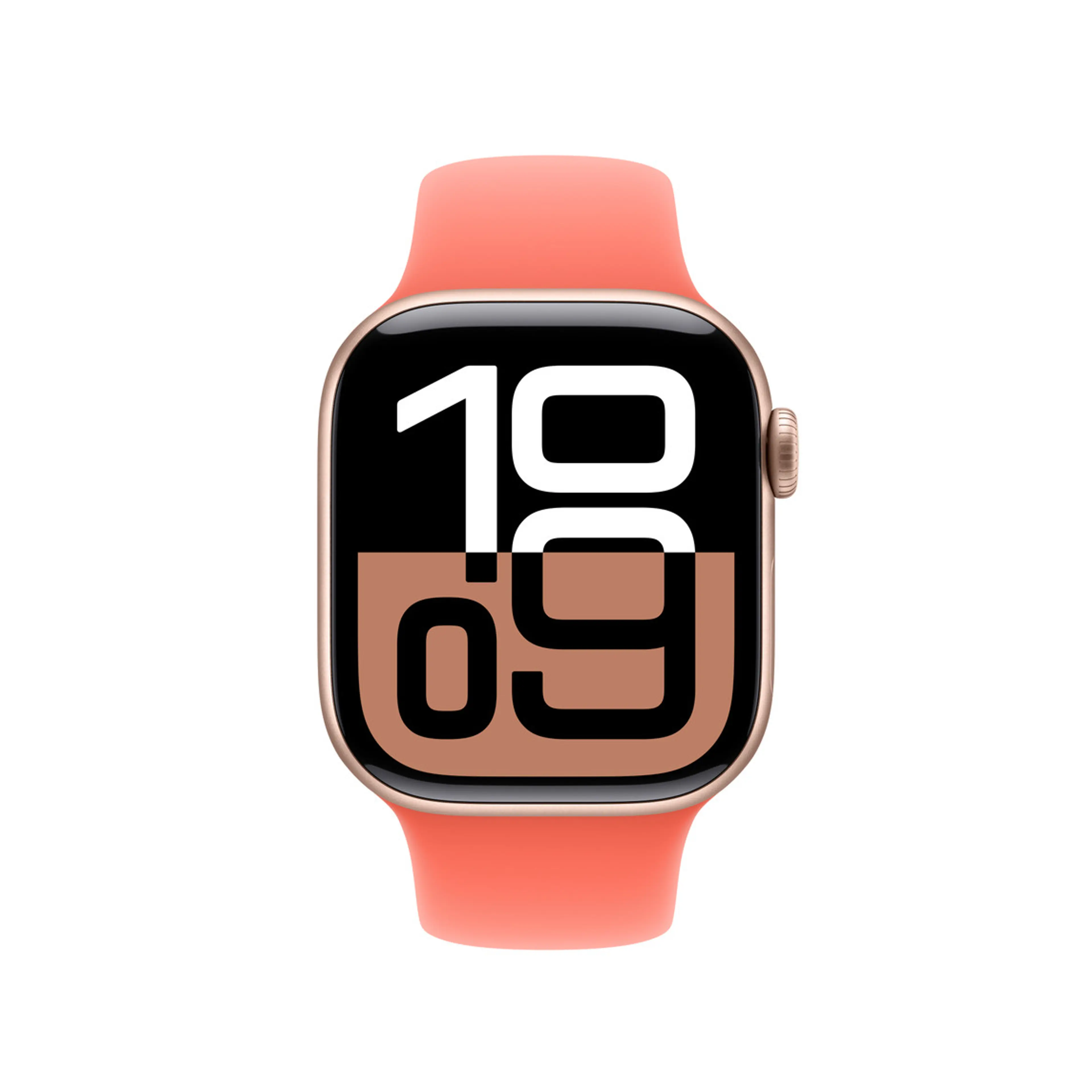 Apple Watch 42mm Sport Band: Tangerine Sport Band - S/M (SEASONAL)