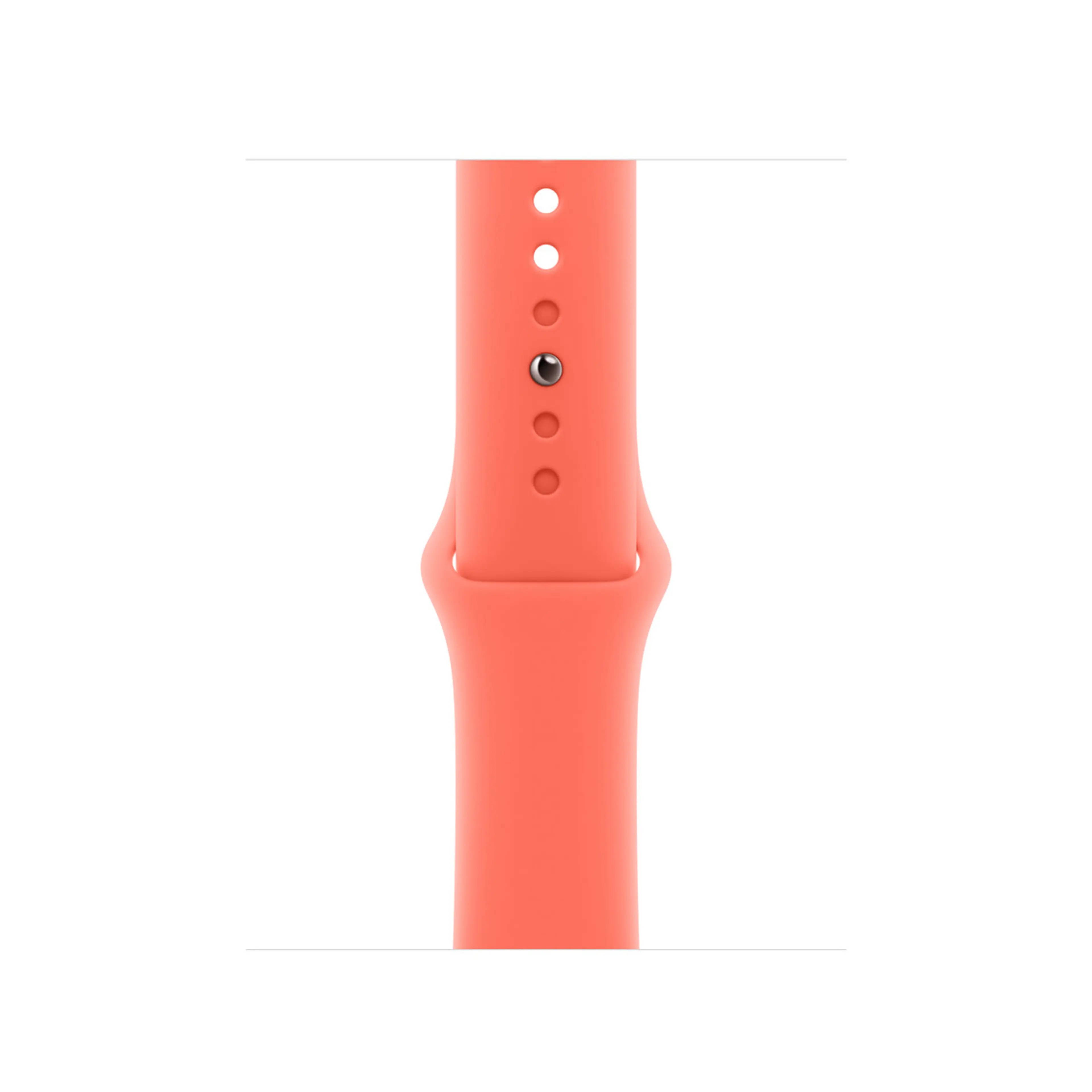 Apple Watch 42mm Sport Band: Tangerine Sport Band - S/M (SEASONAL)