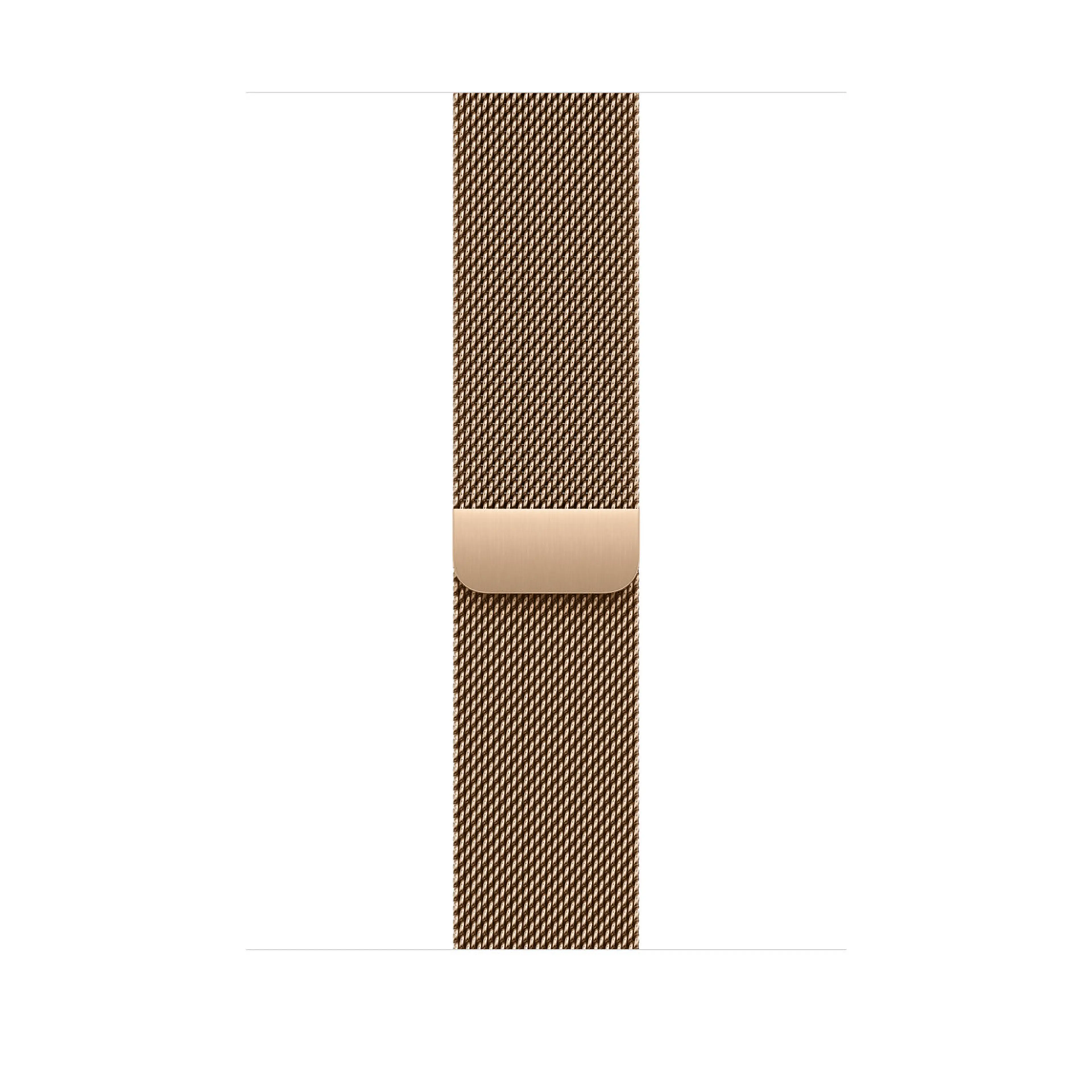 Apple Watch 46mm Milanese Loop:  Gold Milanese Loop - M/L