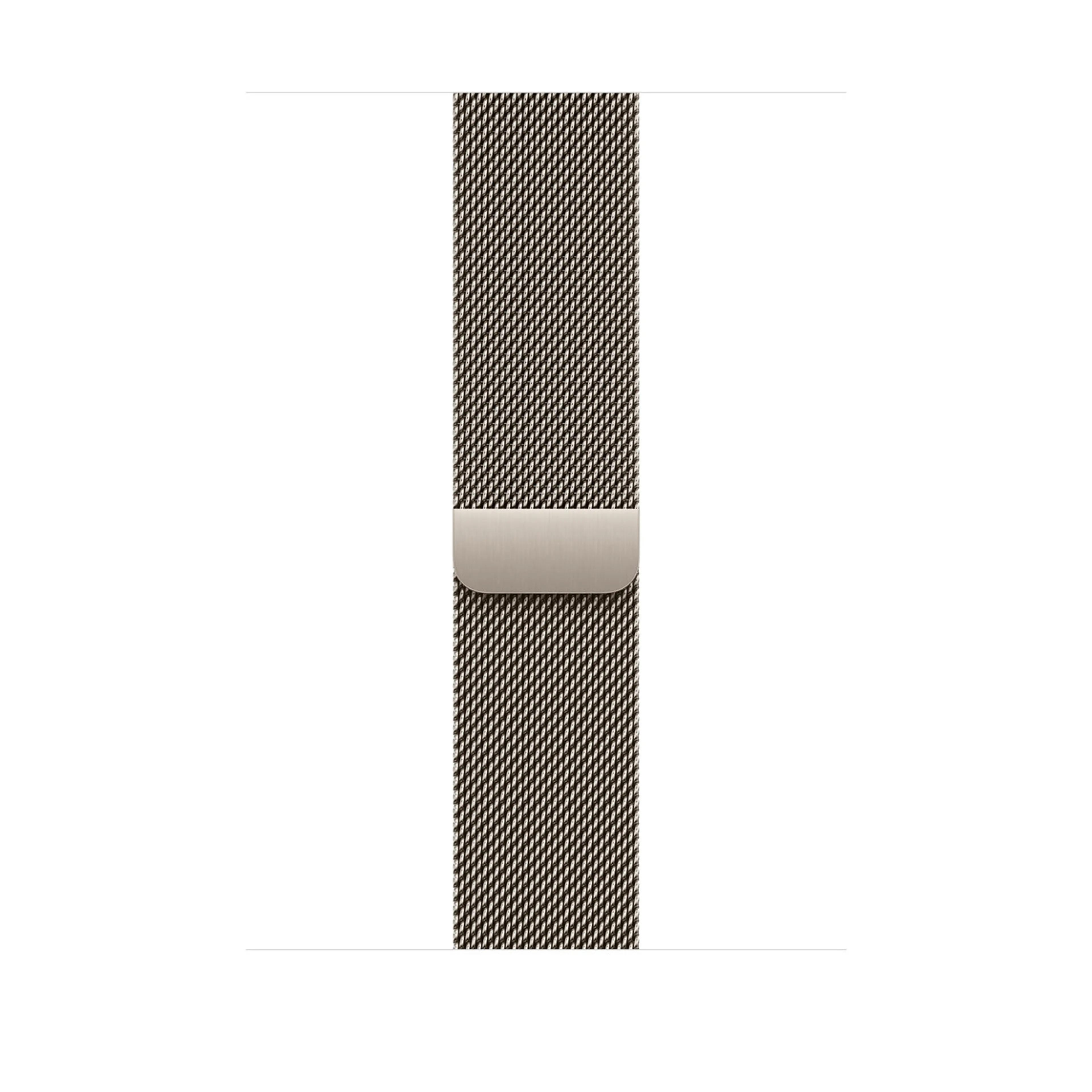 Apple Watch 46mm Milanese Loop:  Natural Milanese Loop - M/L