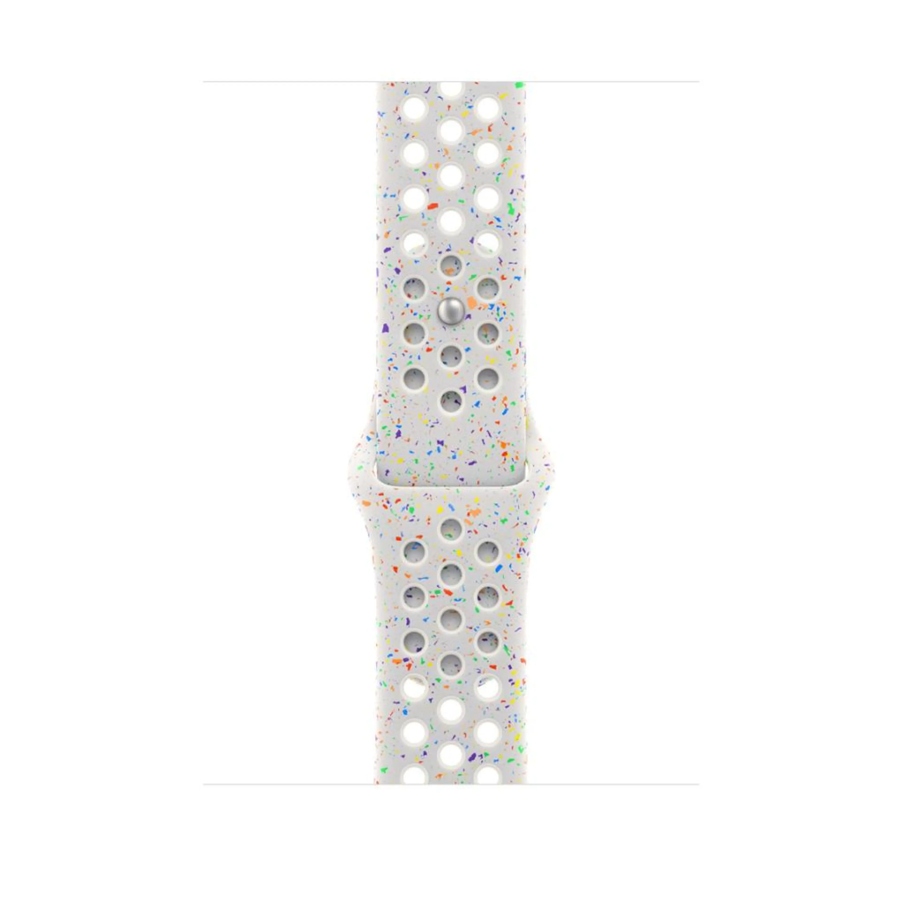 Apple Watch 46mm Nike Sport Band: Pure Platinum Nike Sport Band - S/M