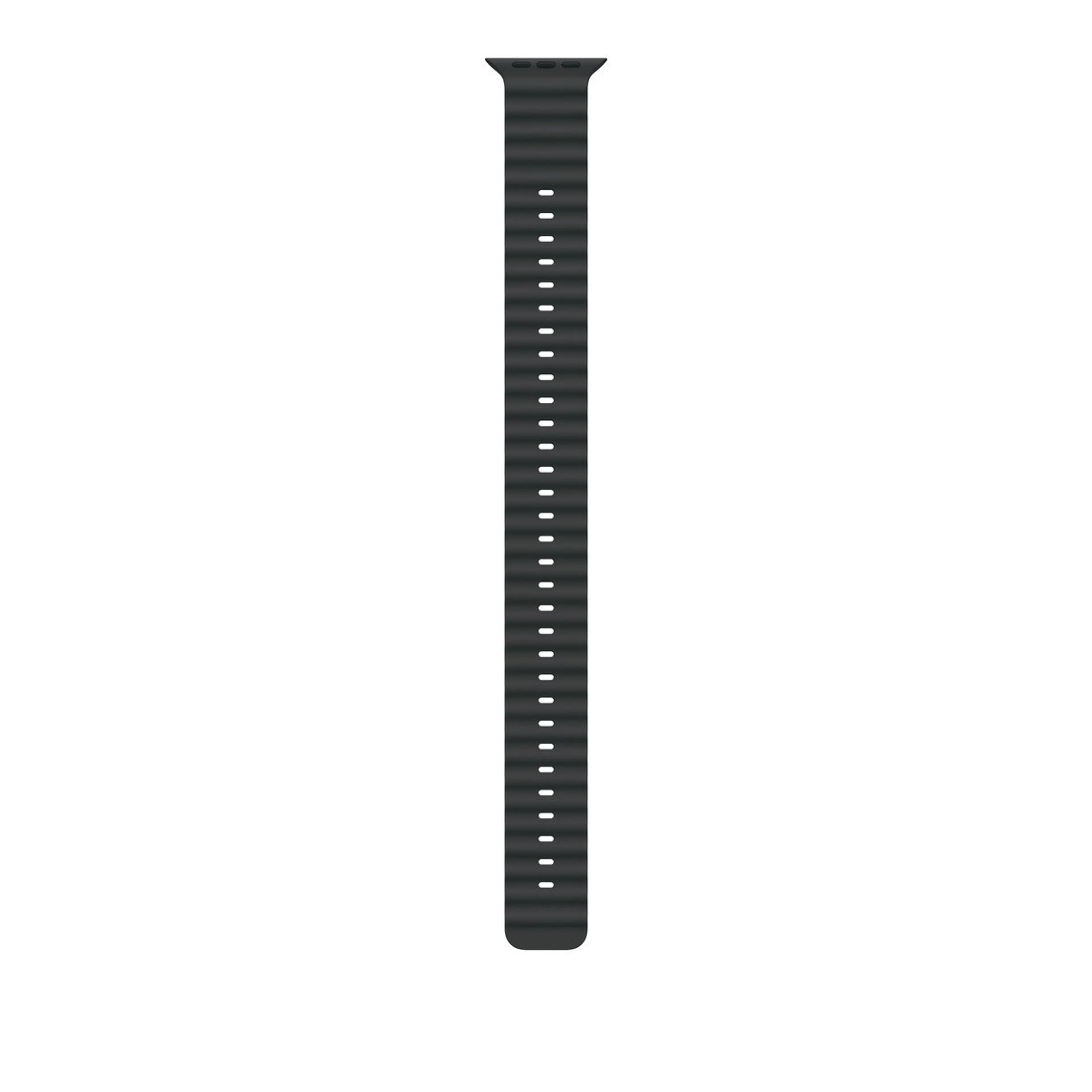 Apple Watch 49mm Band:  Black Ocean Band Extension - Black Titanium Finish