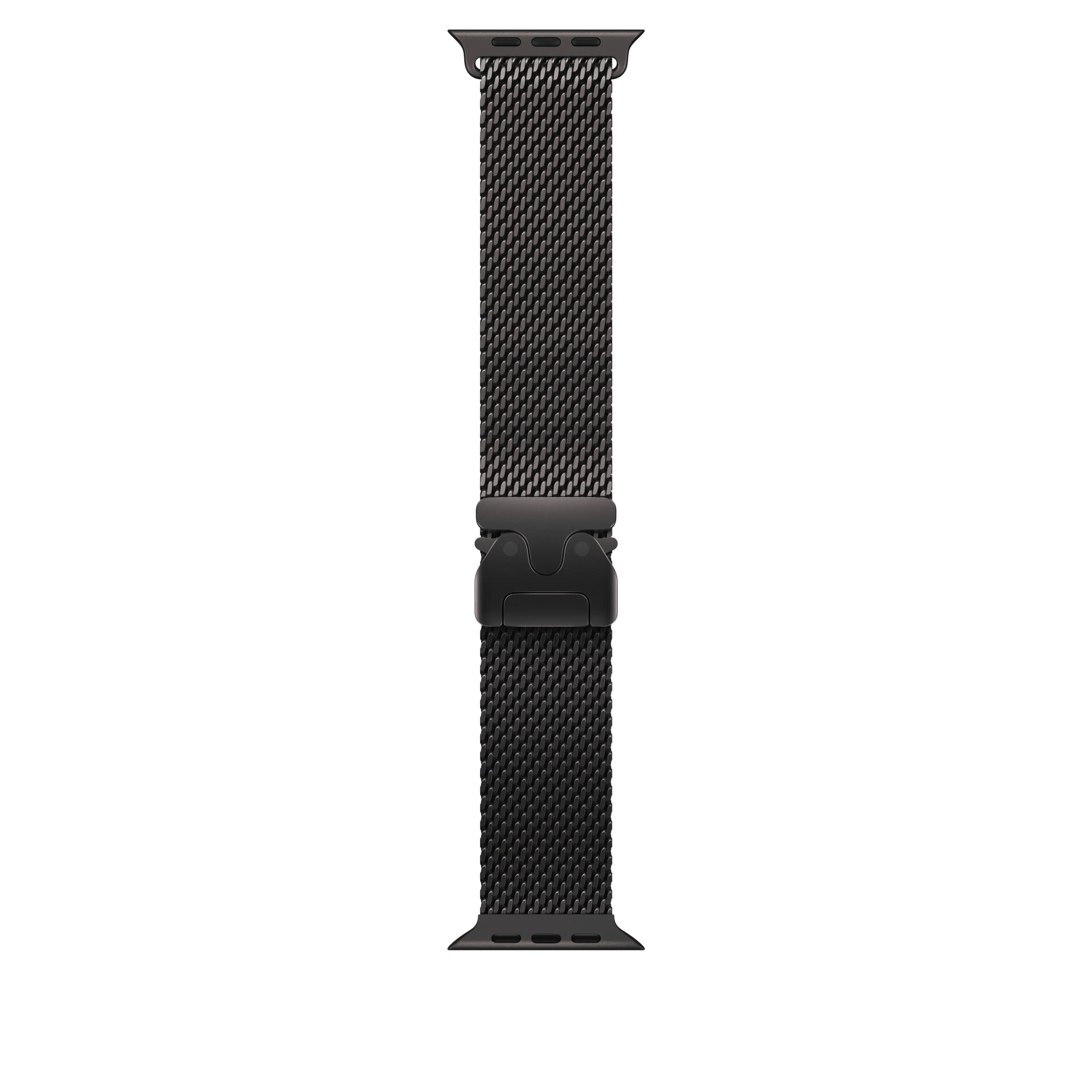 Apple Watch Ultra2 v2 Cellular 49mm Black Titanium Case with Black Titanium Milanese Loop - M