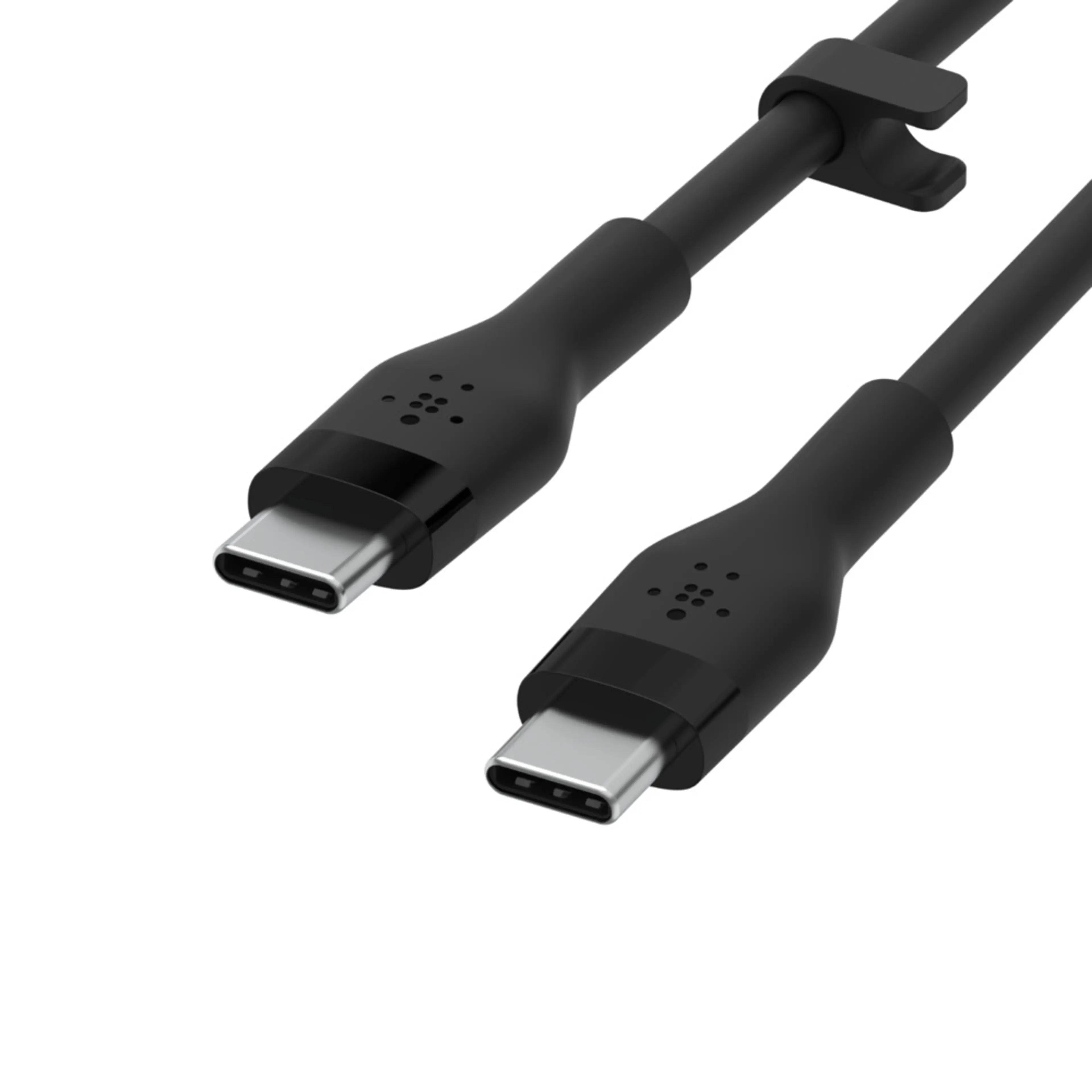 Belkin BOOST CHARGE Flex Silicone cable USB-C to USB-C 2.0 - 3M - Black