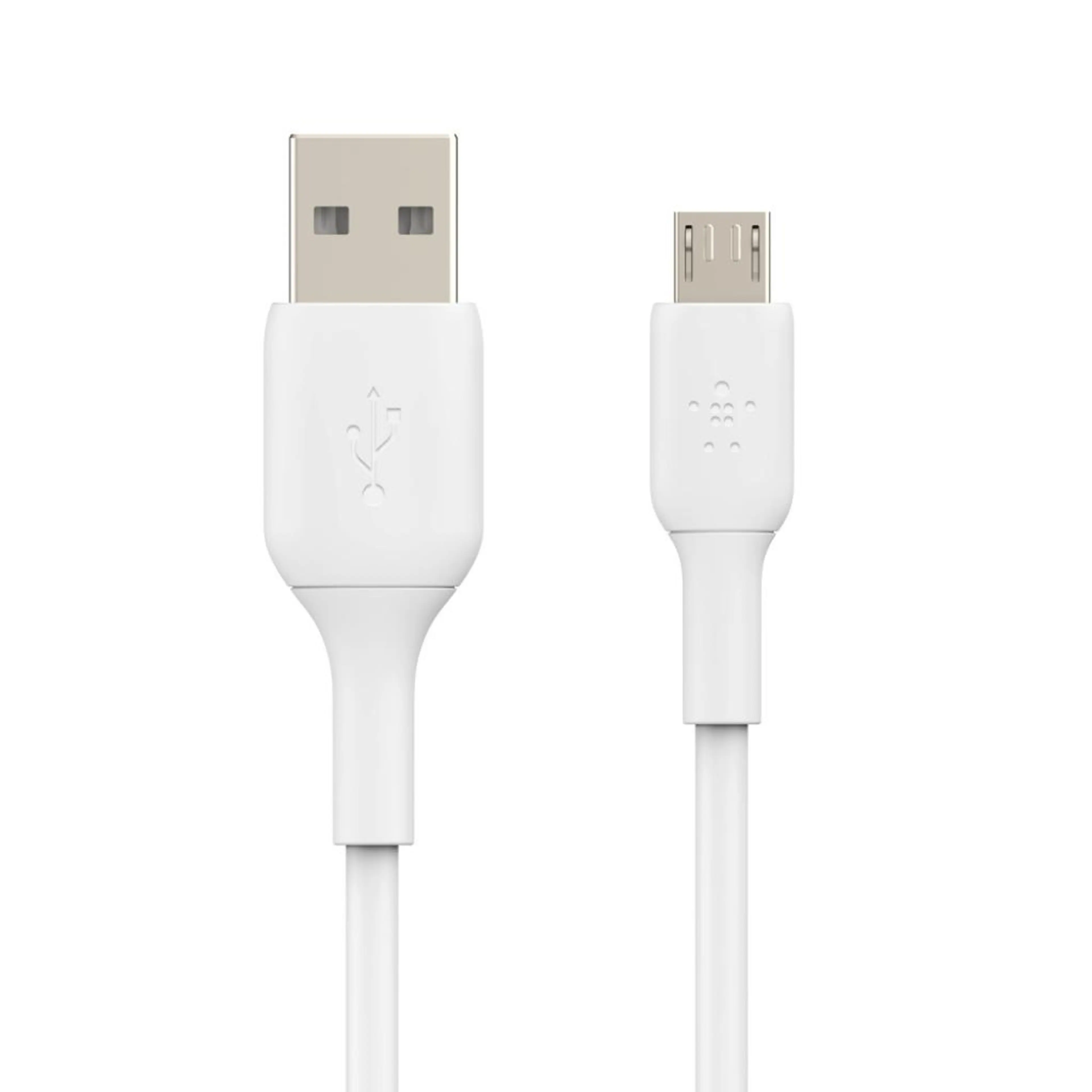 Belkin BOOST CHARGE Micro-USB to USB-A Cable; PVC - 1M - White
