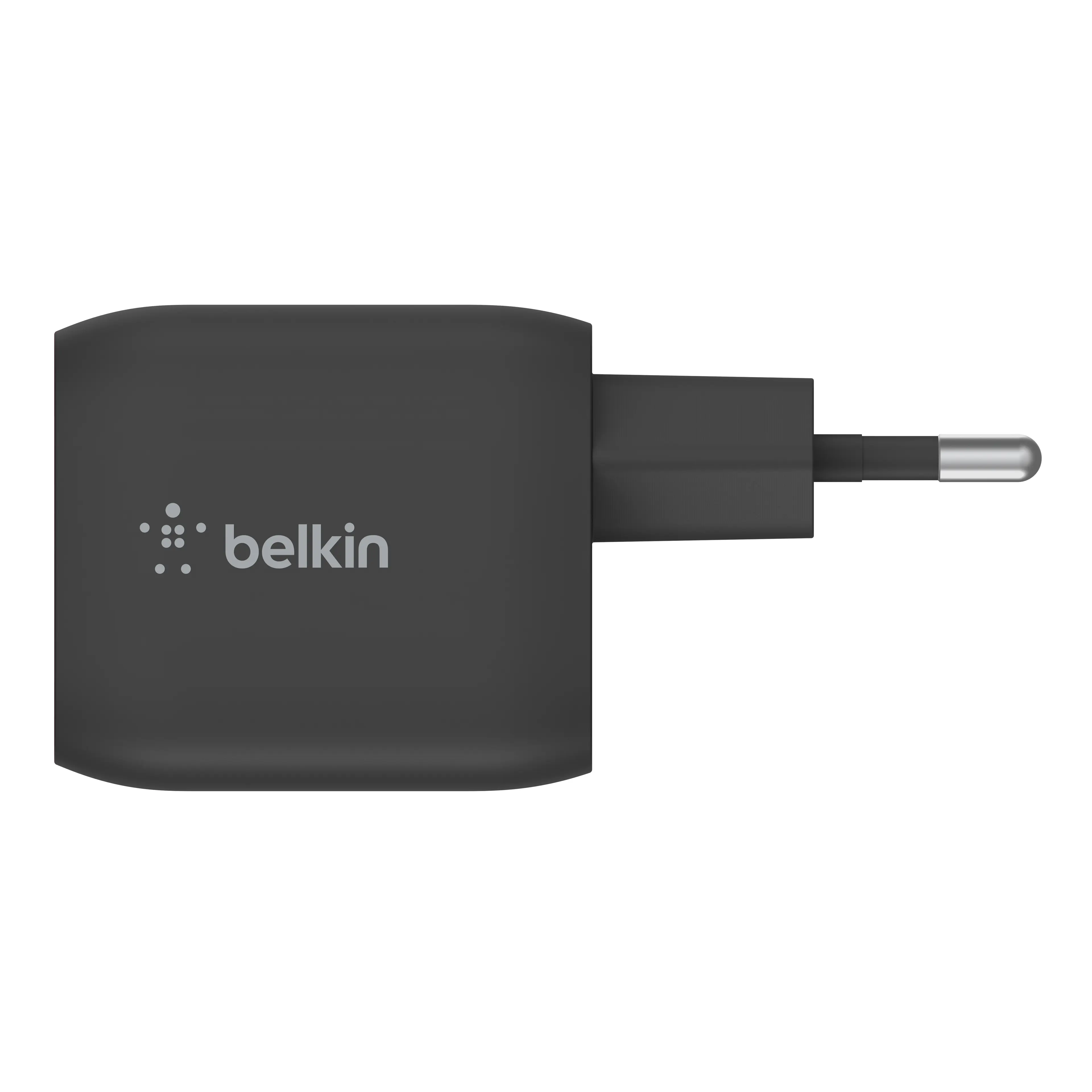 Belkin BOOST CHARGE PRO 45W PD PPS Dual USB-C GaN Charger Universal - Black