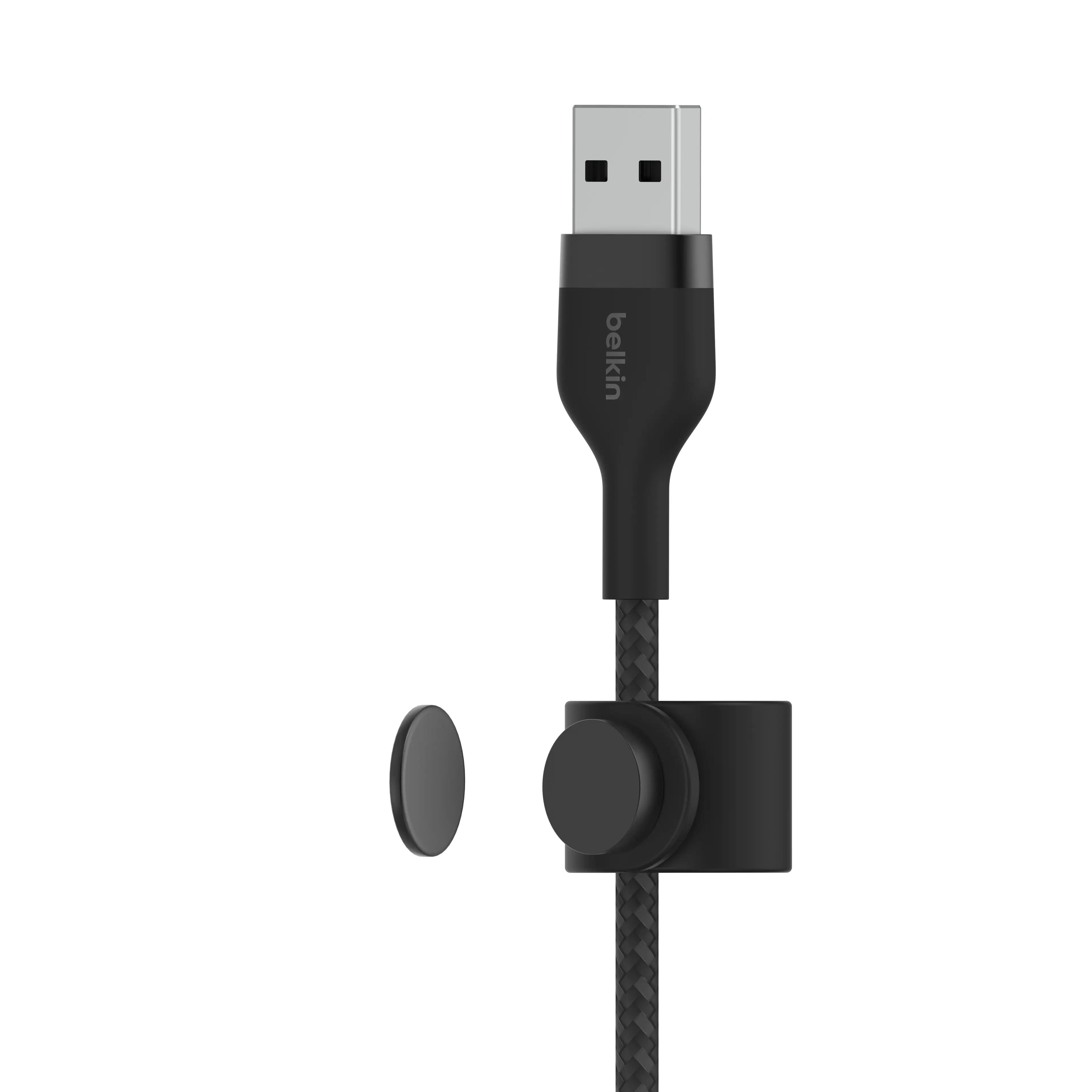Belkin BOOST CHARGE PRO Flex USB-A to LTG; Braided Silicone Cable - 3M - Black
