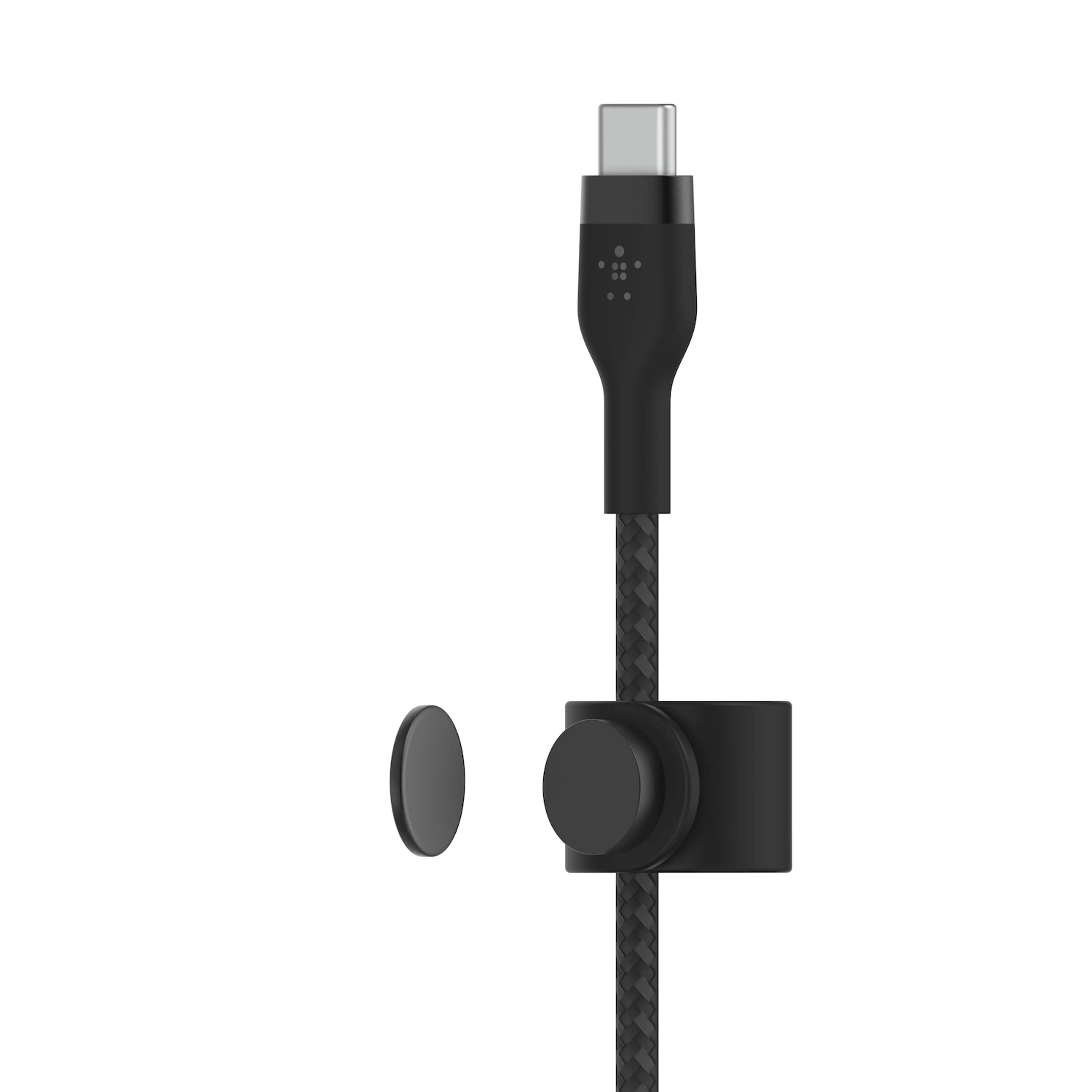 Belkin BOOST CHARGE PRO Flex USB-C to LTG; Braided Silicone Cable - 1M - Black