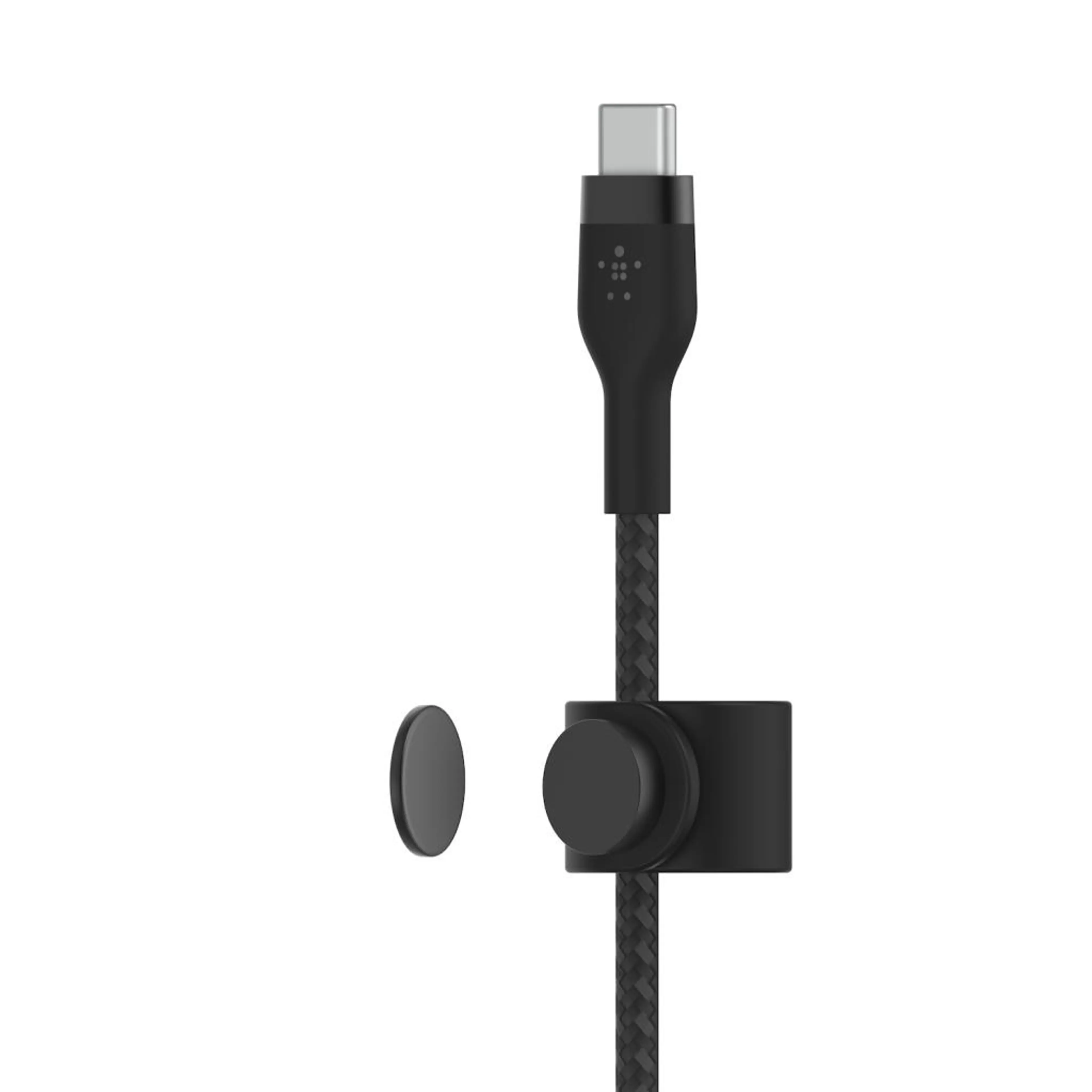 Belkin BOOST CHARGE PRO Flex USB-C to LTG; Braided Silicone Cable - 2M - Black