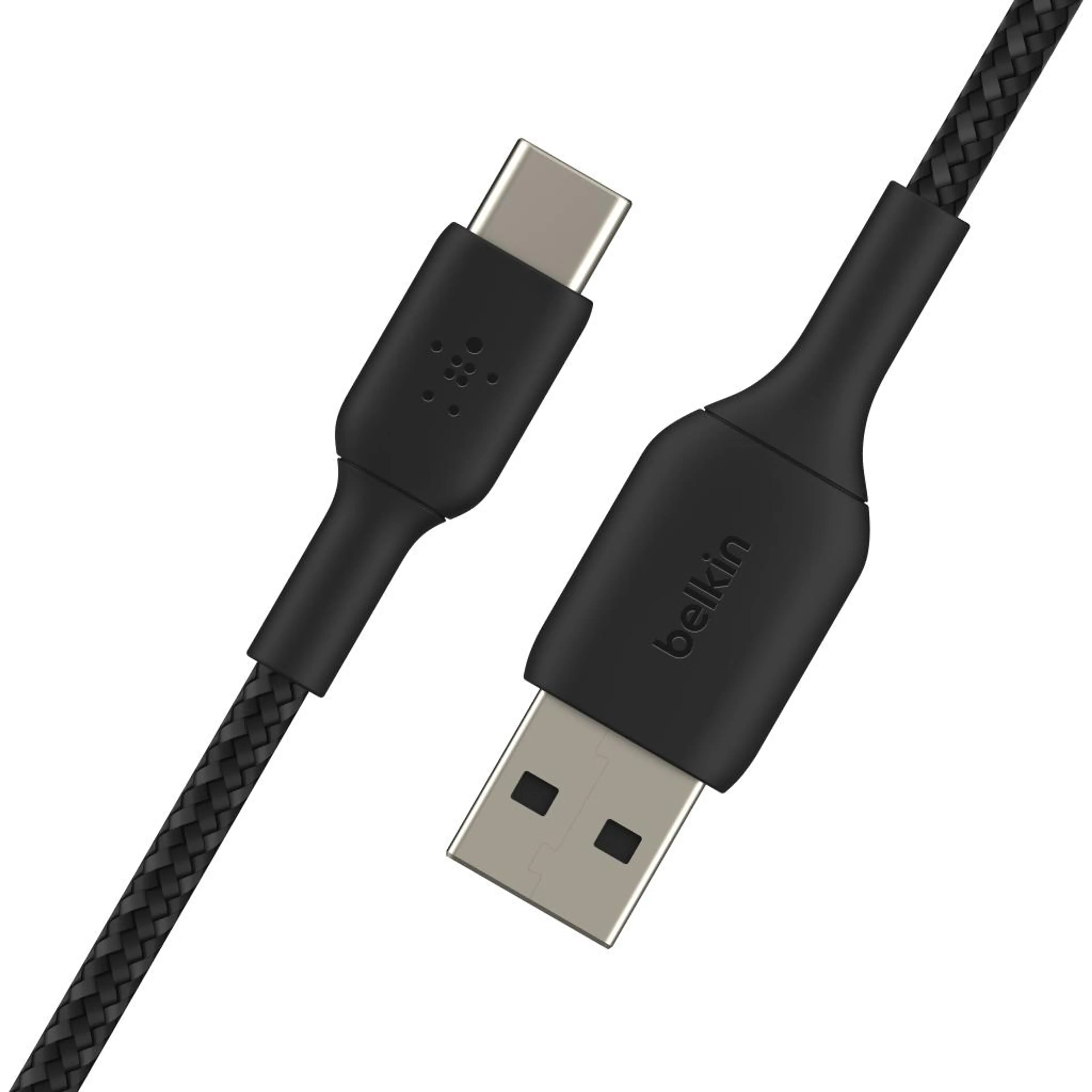 Belkin BOOST CHARGE USB-A to USB-C Cable; Braided - 0;15M - Black