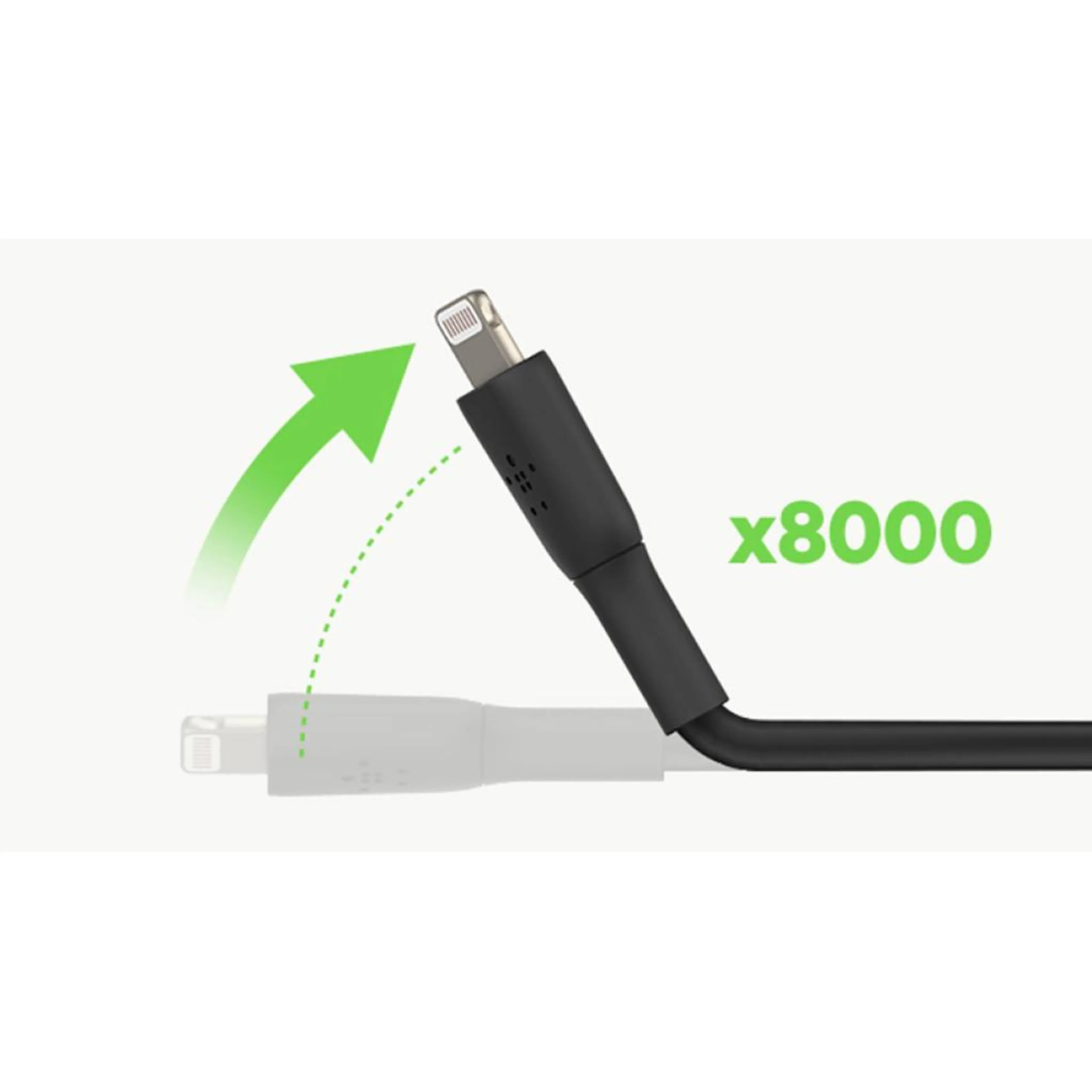 Belkin BOOST CHARGE USB-C to Lightning Cable; PVC - 1M - Black