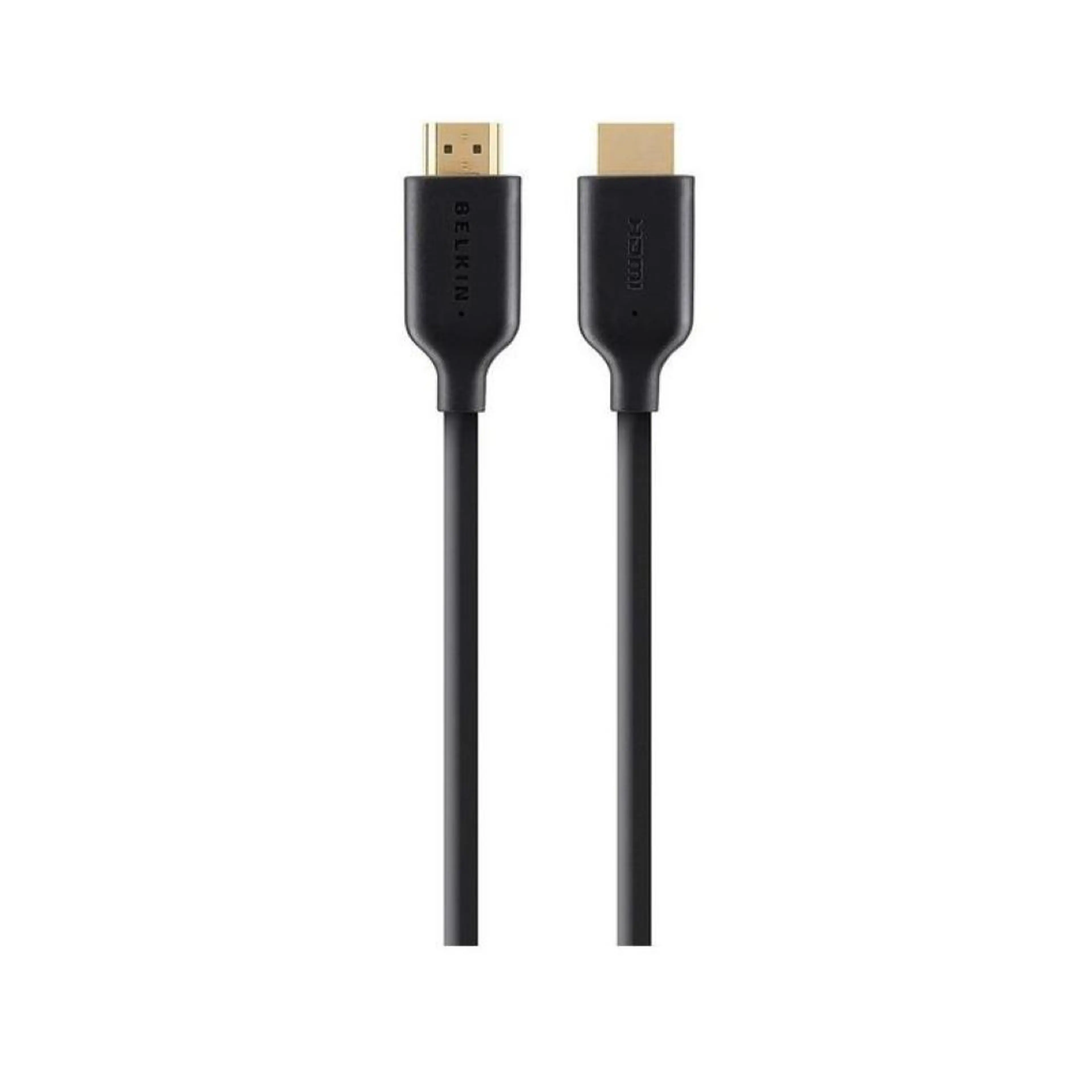 Belkin Cable Gold-Plated High-Speed HDMI¬ with Ethernet 4K/Ultra HD Compatible - 2m