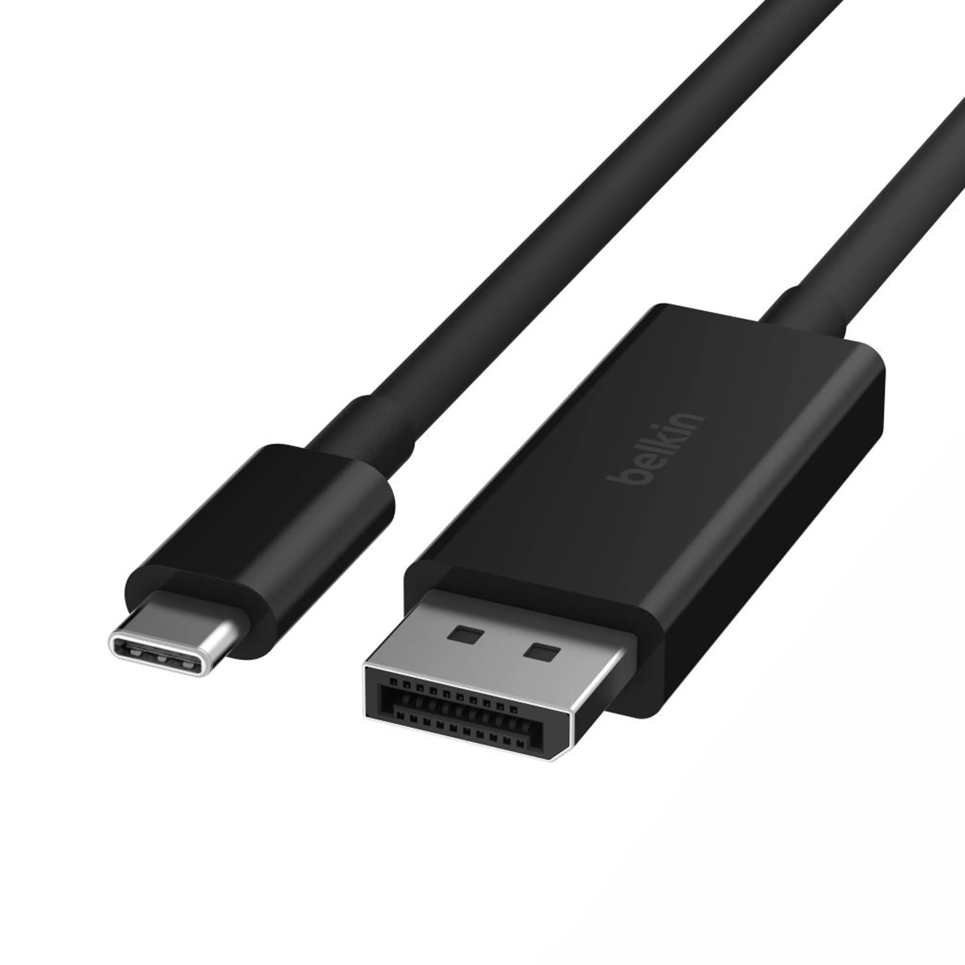 Belkin CONNECT Cable USB-C to DisplayPort 1.4 - 2M - Black