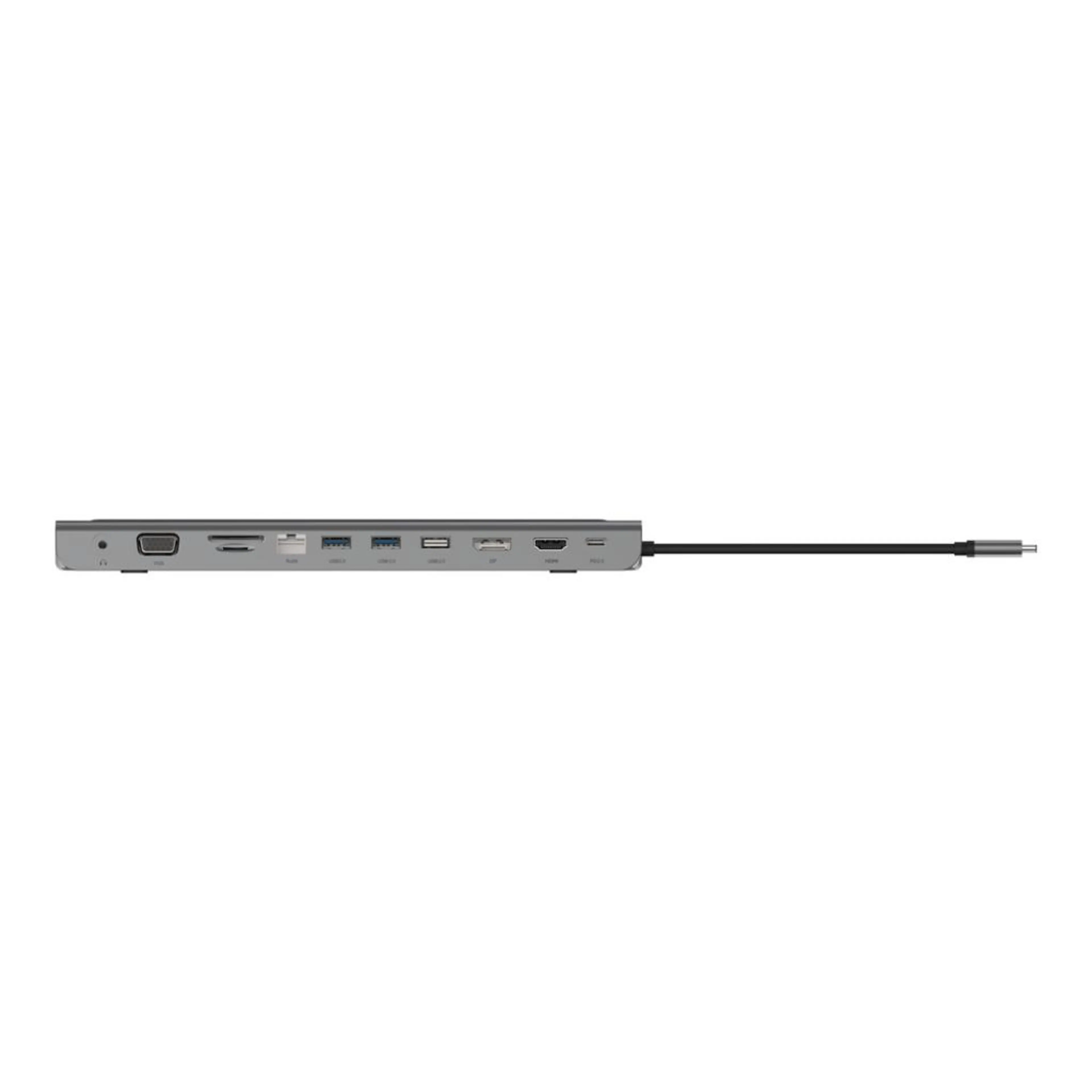 Belkin CONNECT USB-C 11-in-1 Multiport Dock - Grey