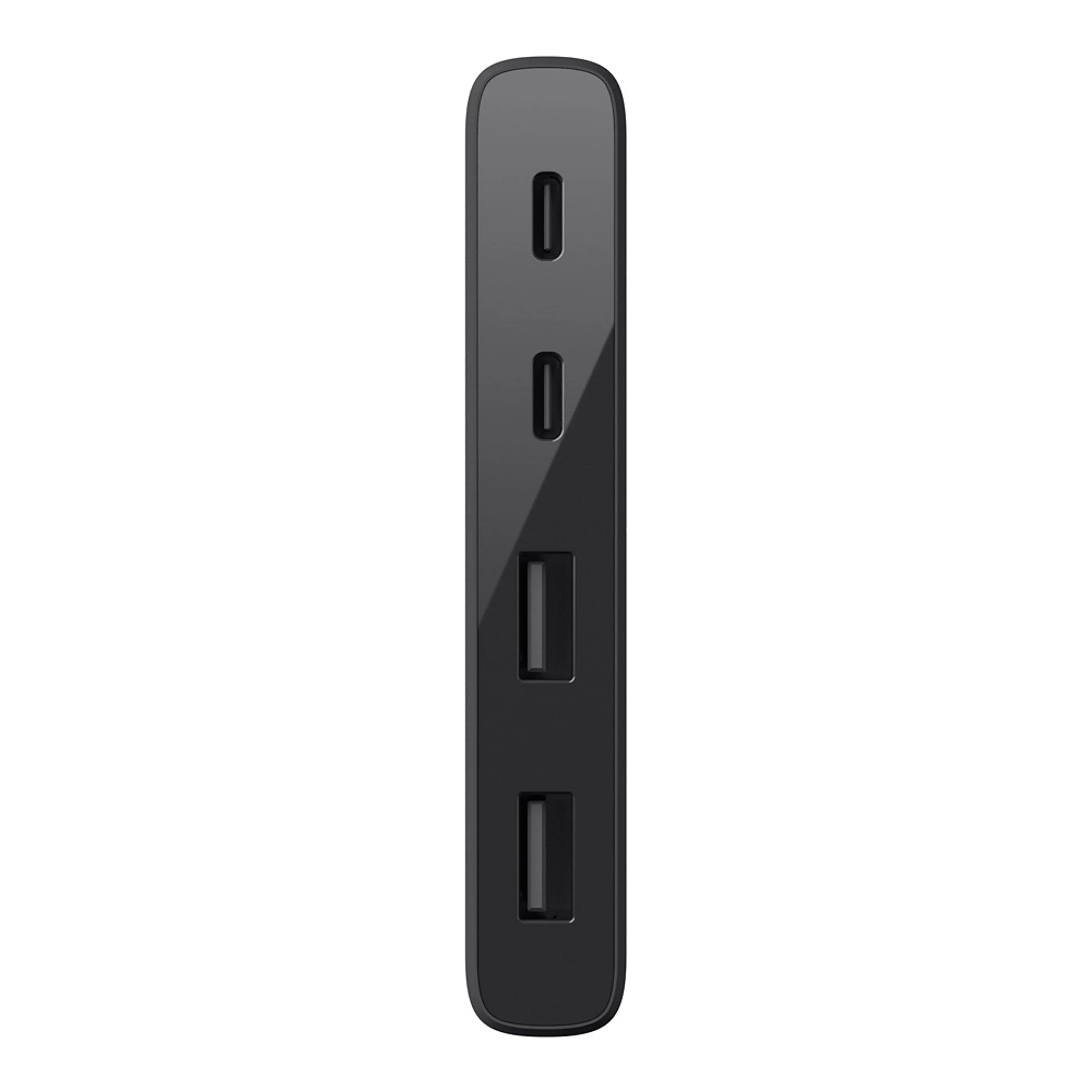 Belkin Hub 2-Port USB-C 2-Ports USB-A 5Gbps Data Transfer - White