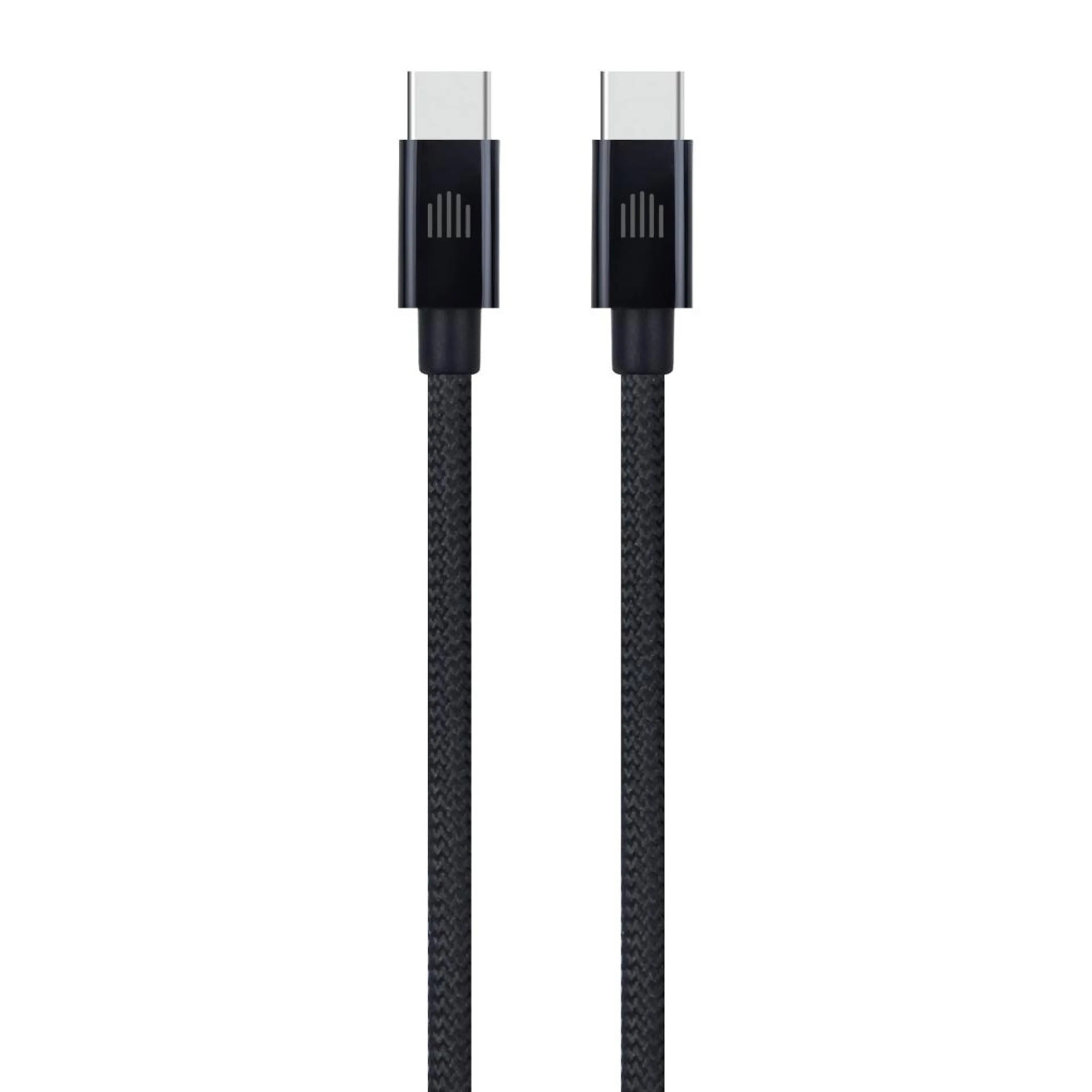 Dviced Cable USB-C to USB-C Nylon Textile 0;25m - Black