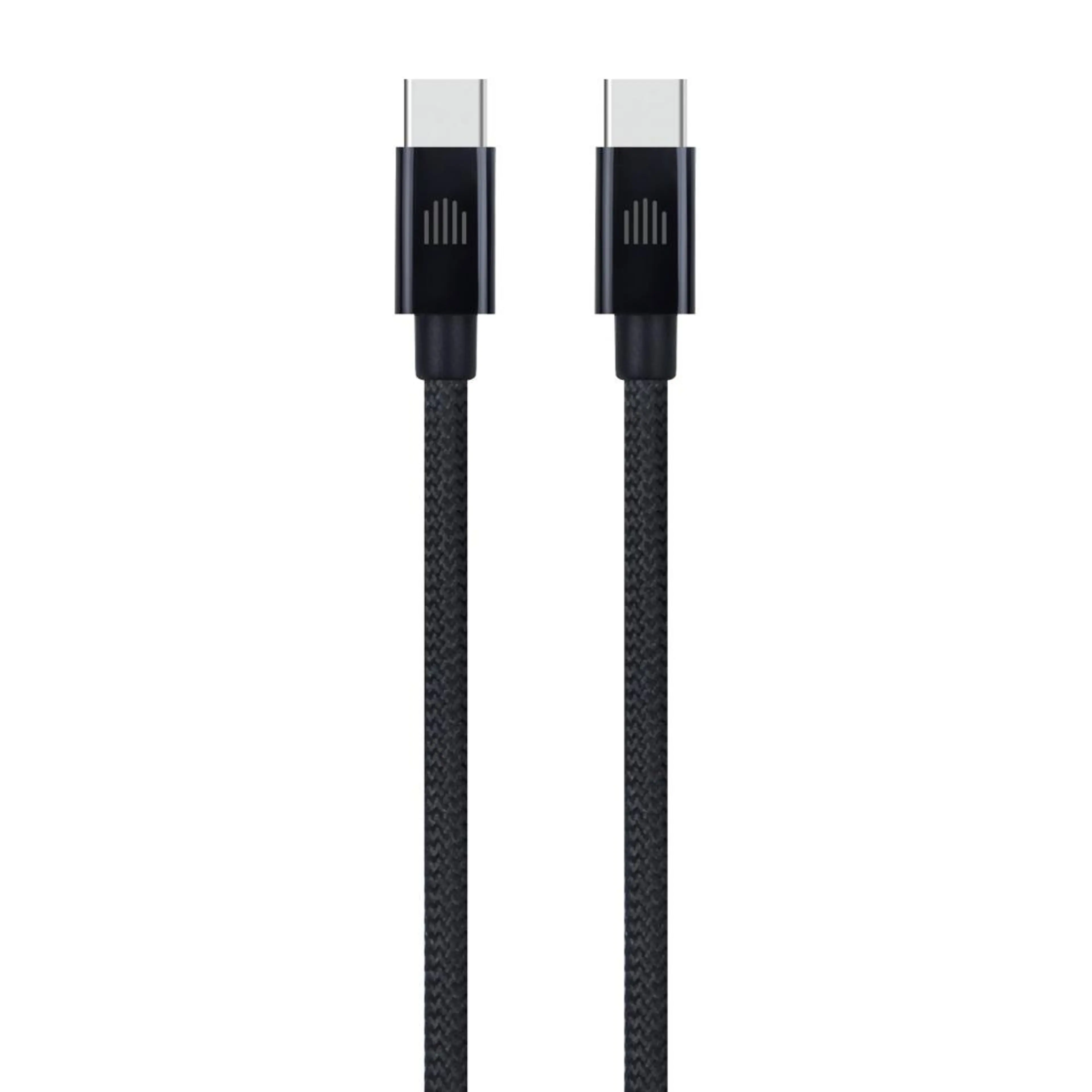 Dviced Cable USB-C to USB-C Nylon Textile 1;25m - Black