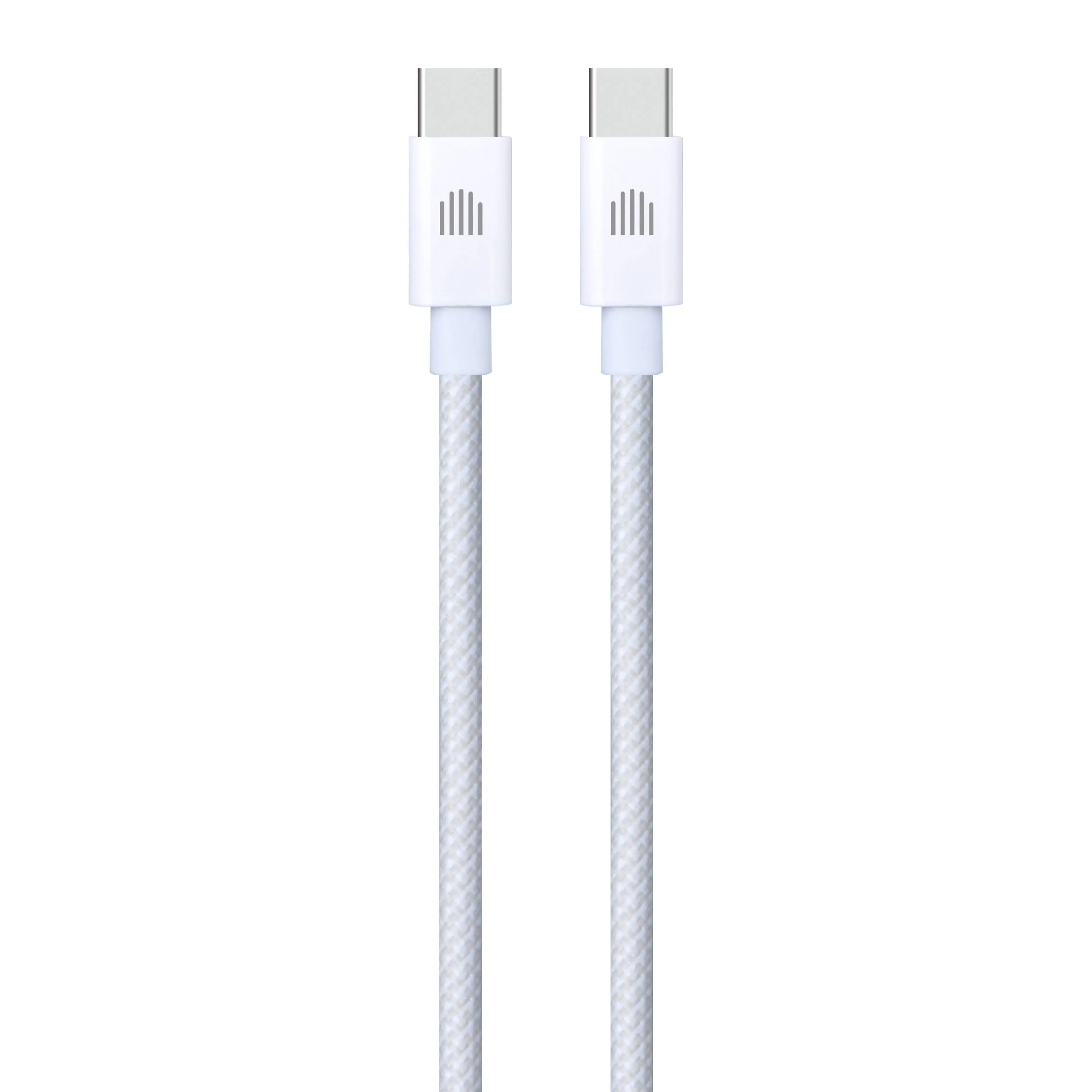 Dviced Cable USB-C to USB-C Nylon Textile 1;25m - White