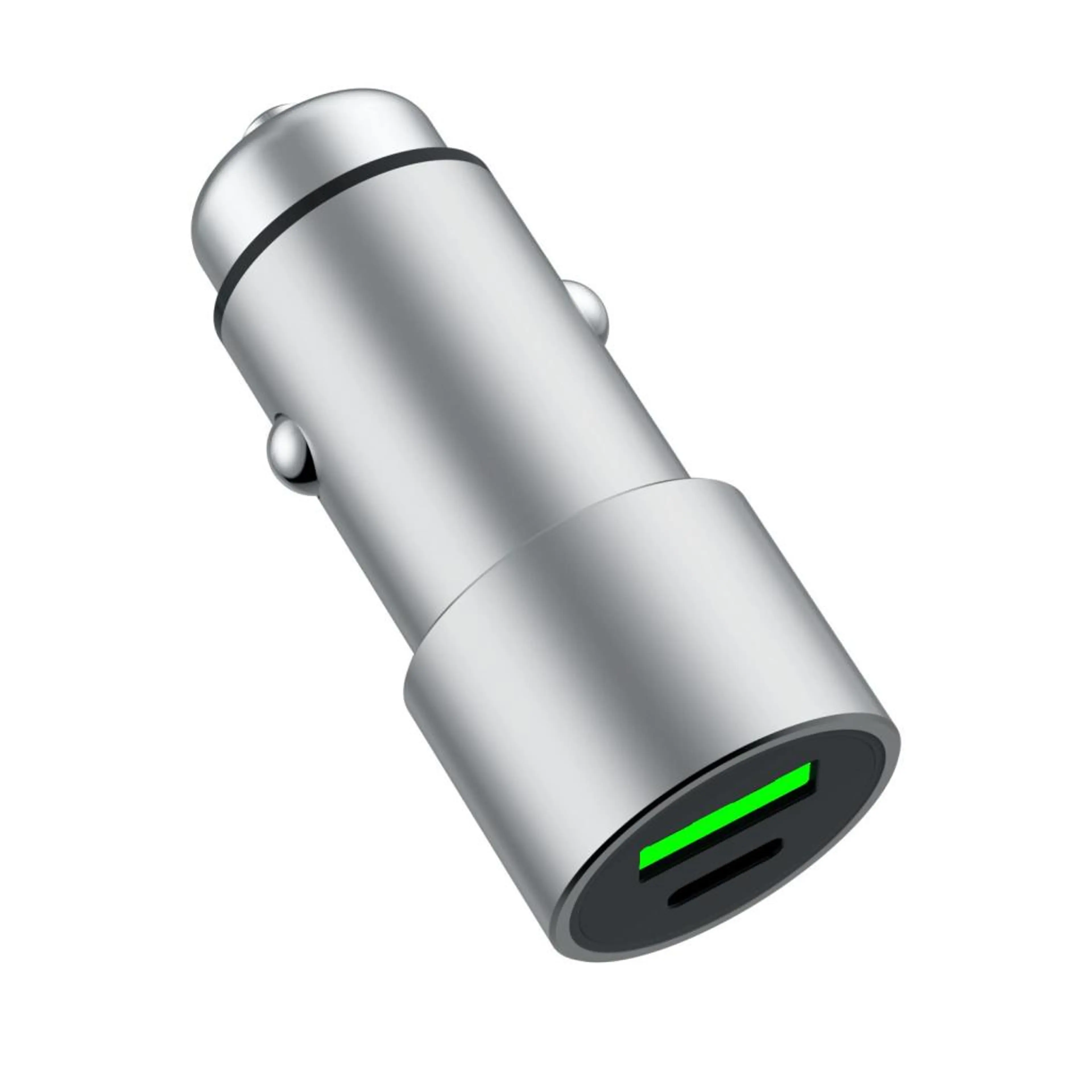 Dviced Car charger 60W 1 USB-A, 2 USB-C - Gray