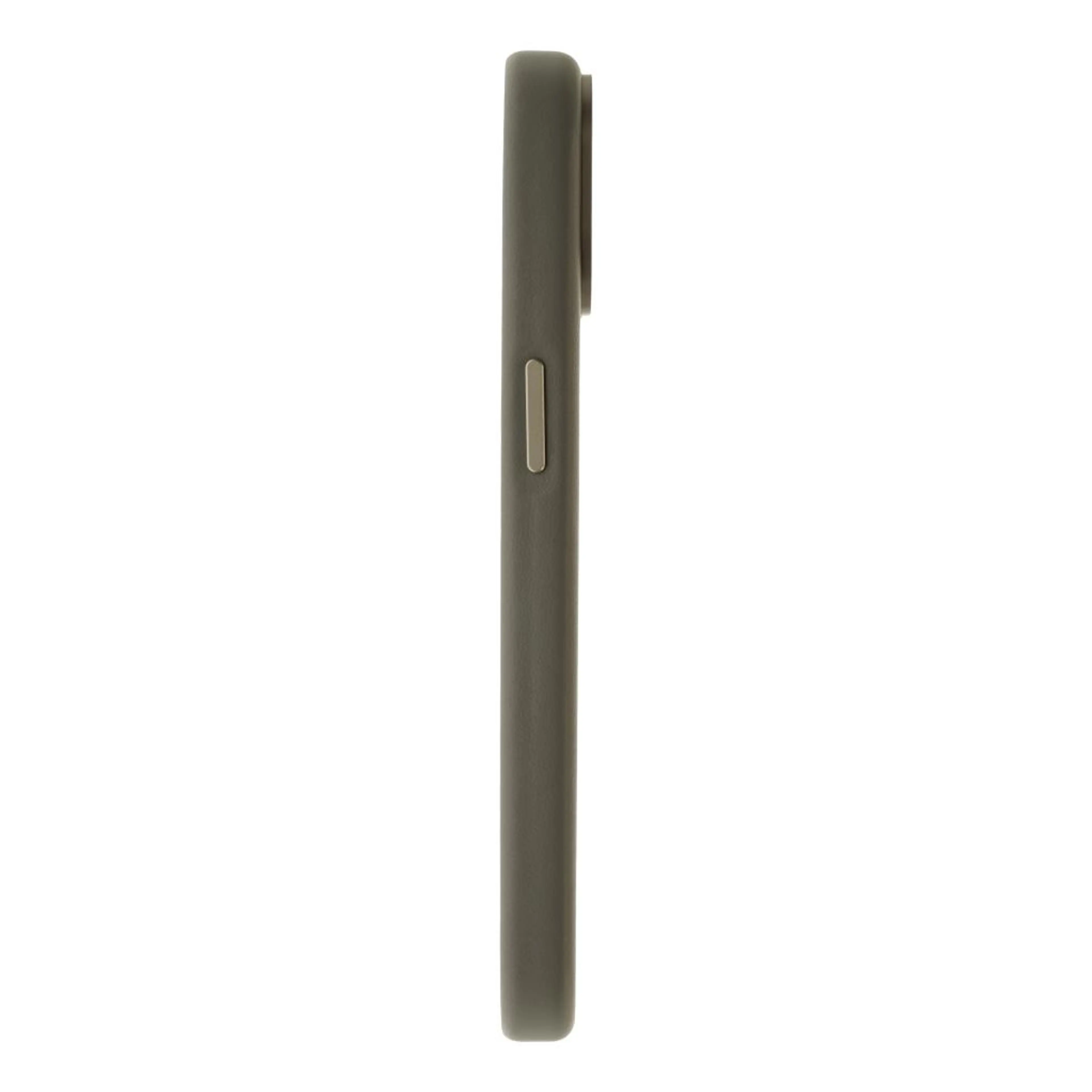 Dviced Leather case with magsafe for iPhone 15 - Grey