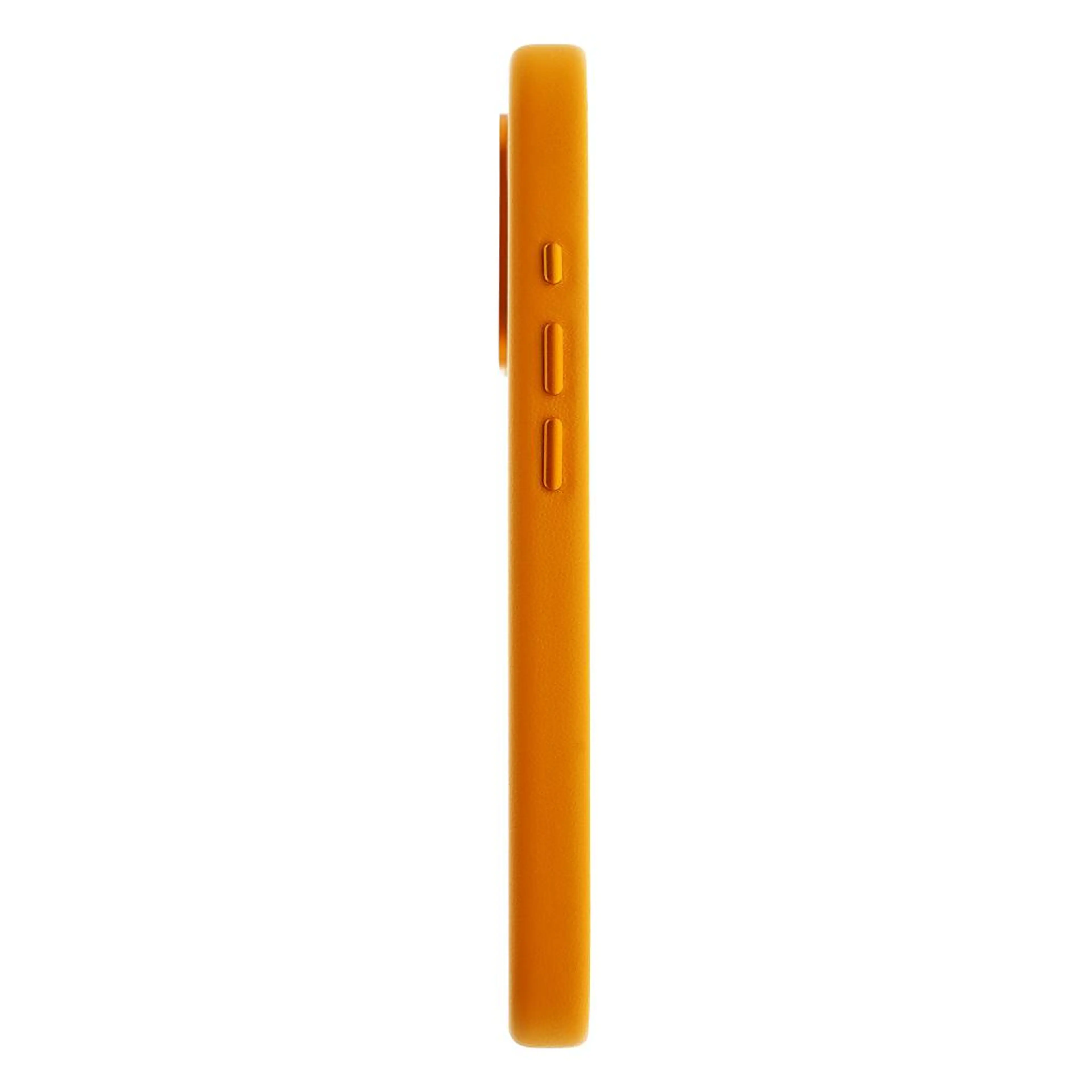 Dviced Leather case with magsafe for iPhone 16 - Orange