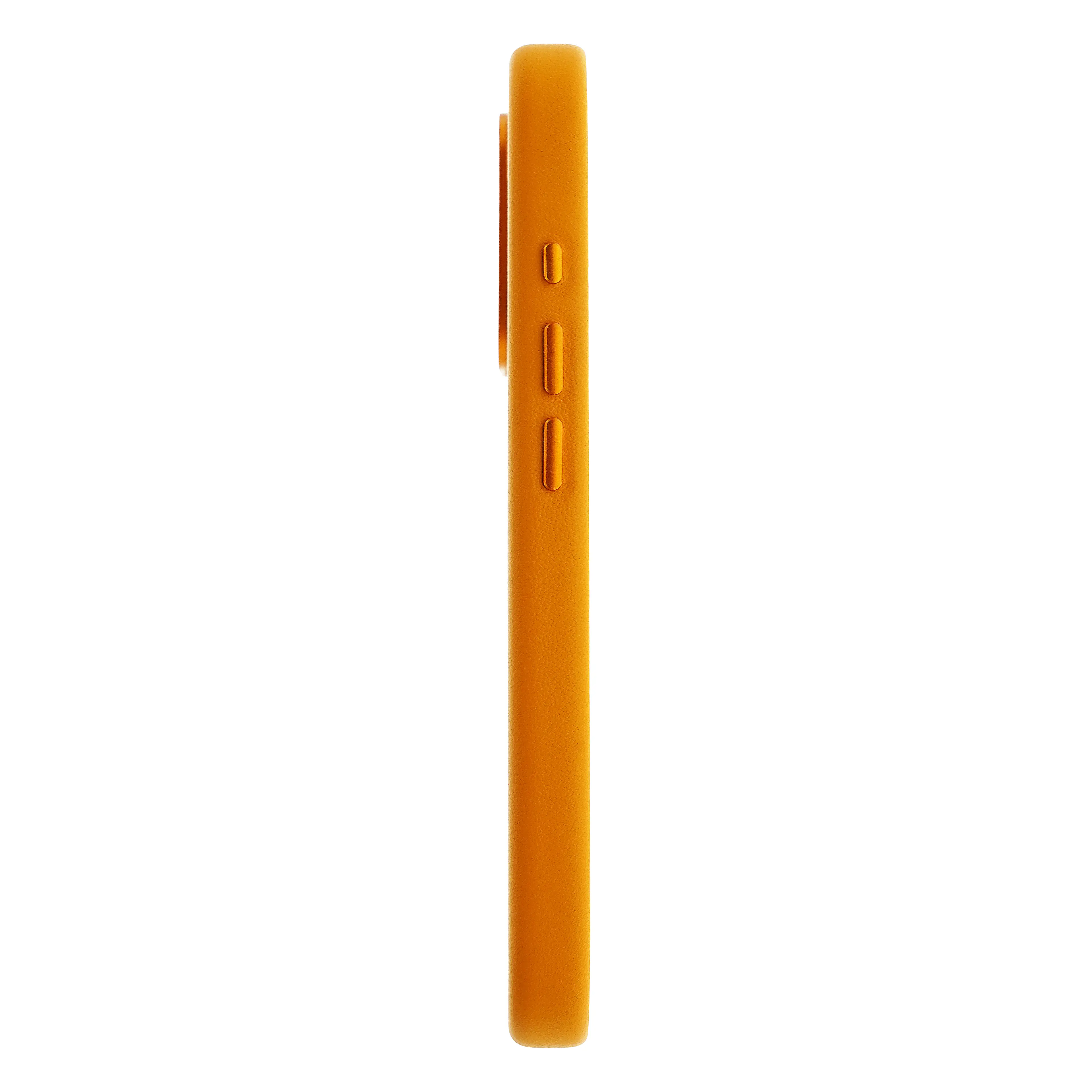 Dviced Leather case with magsafe for iPhone 16 - Orange