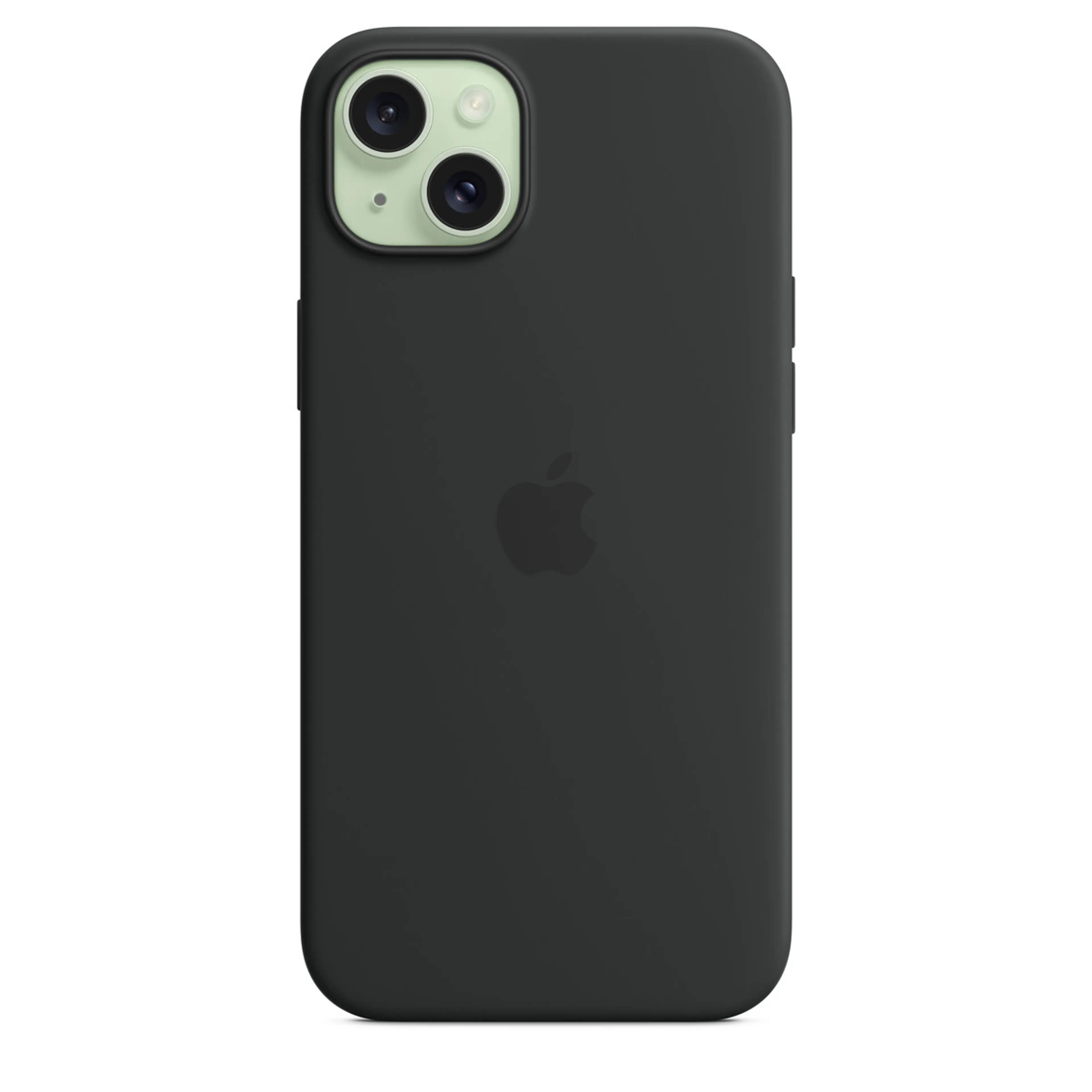 iPhone 15 Plus Silicone Case with MagSafe - Black