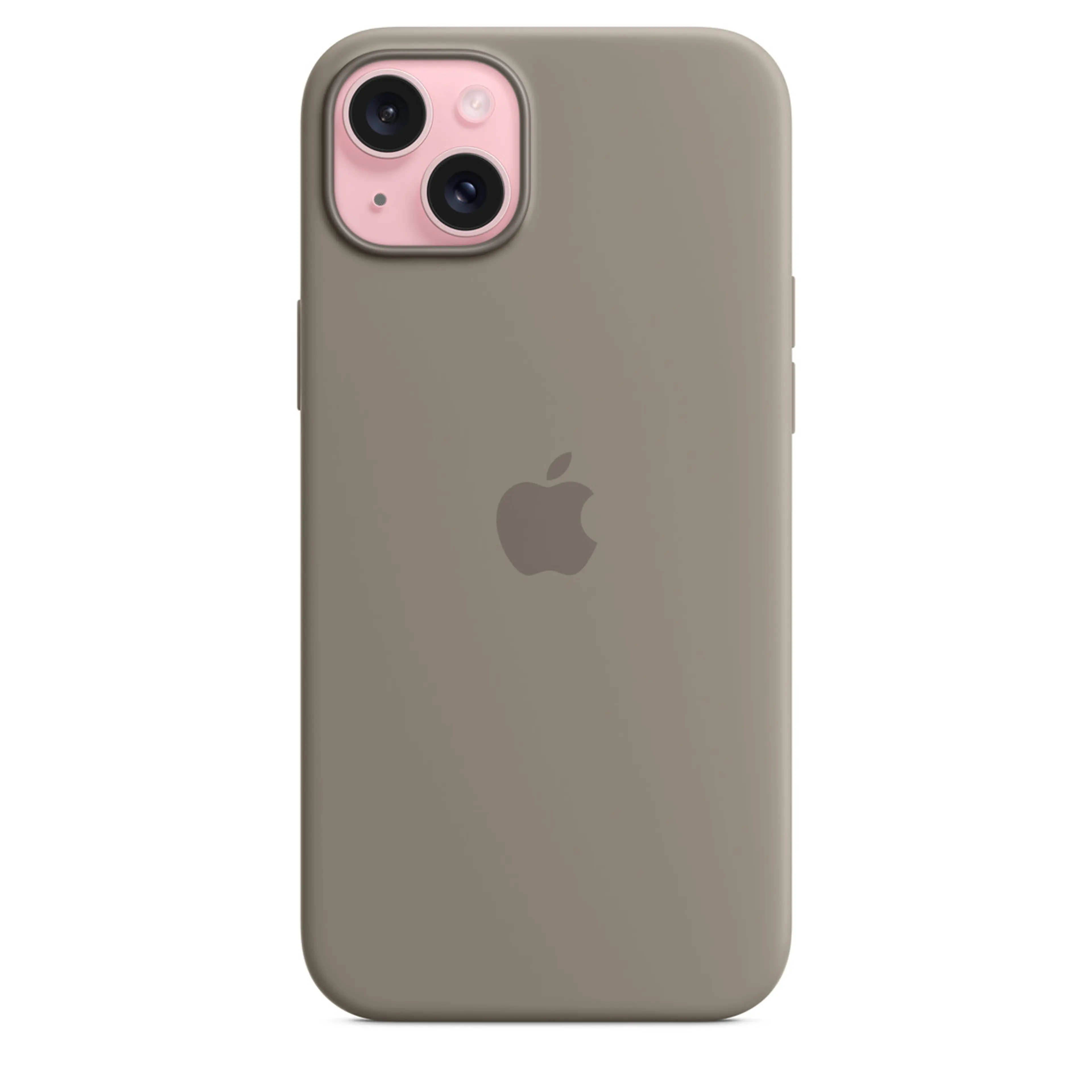 iPhone 15 Plus Silicone Case with MagSafe - Clay