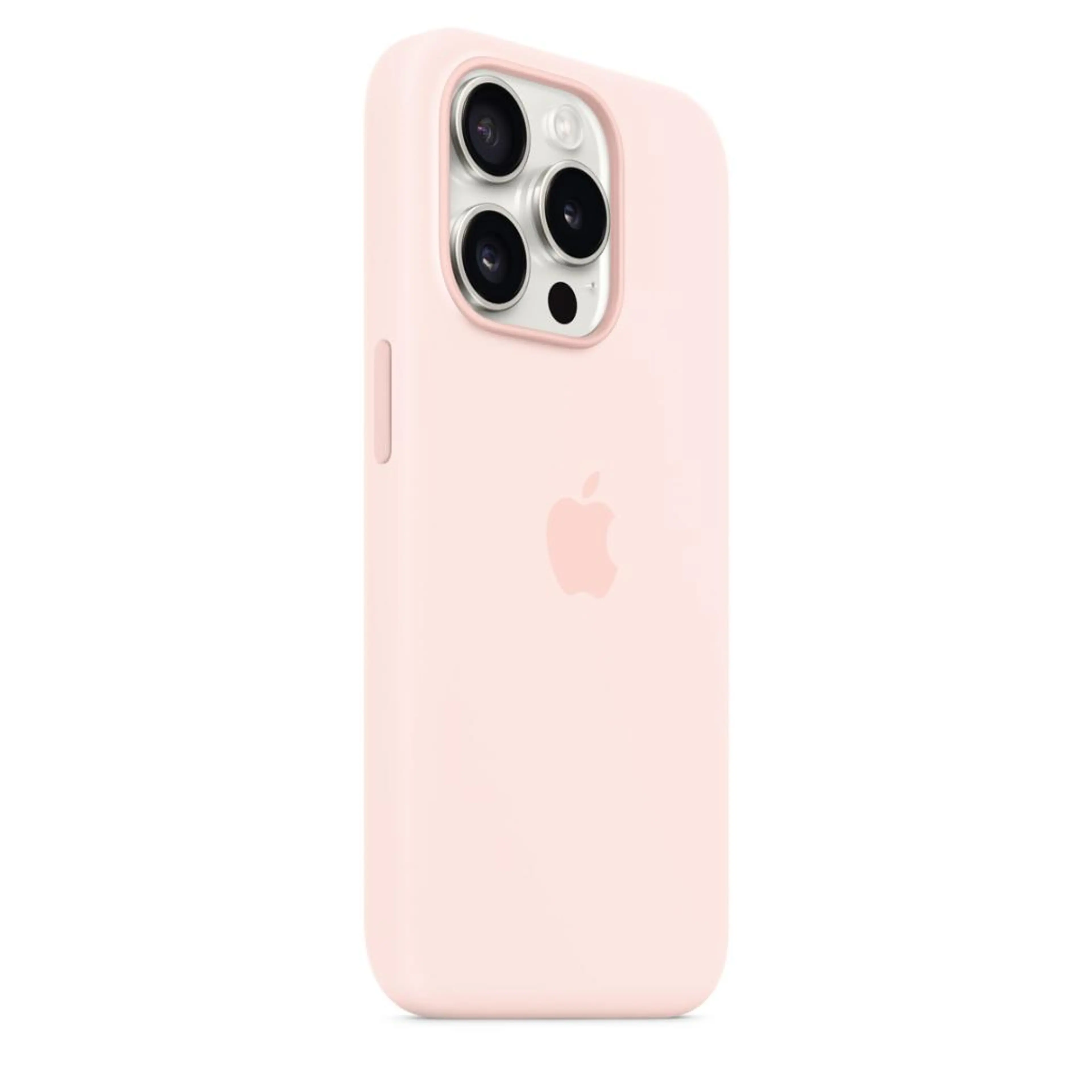 iPhone 15 Pro Silicone Case with MagSafe - Light Pink
