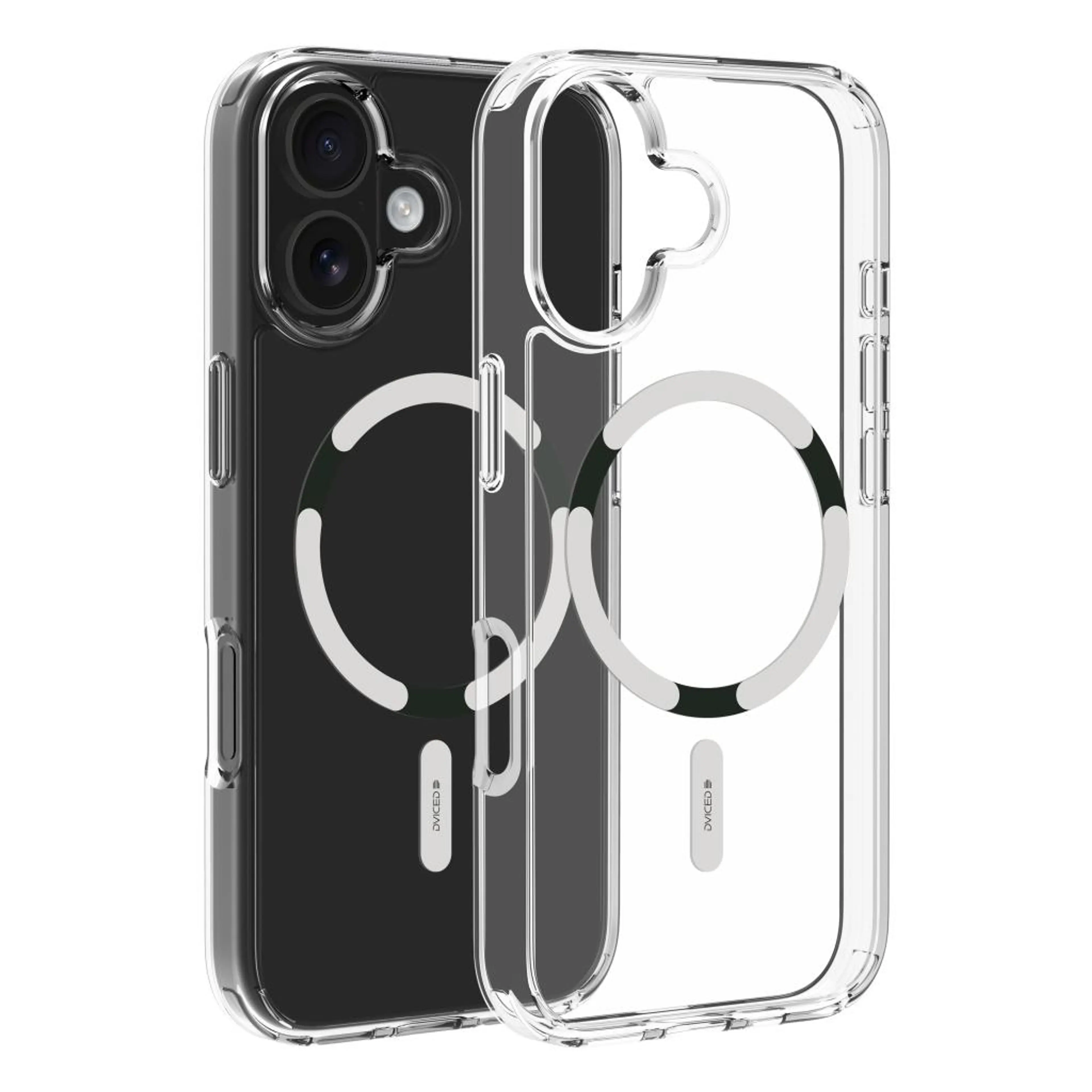Dviced MagSafe iPhone 17 clear case - White