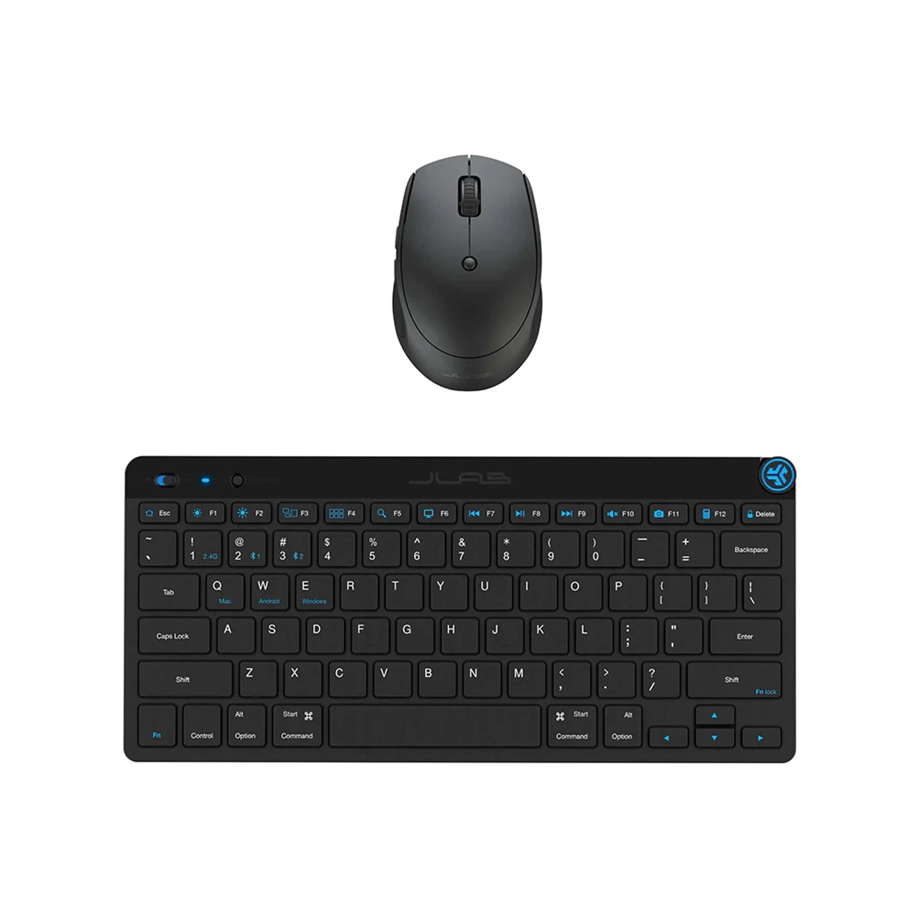 JLAB Go Work Bundle (Go Mouse and Go Keyboard US) - Black