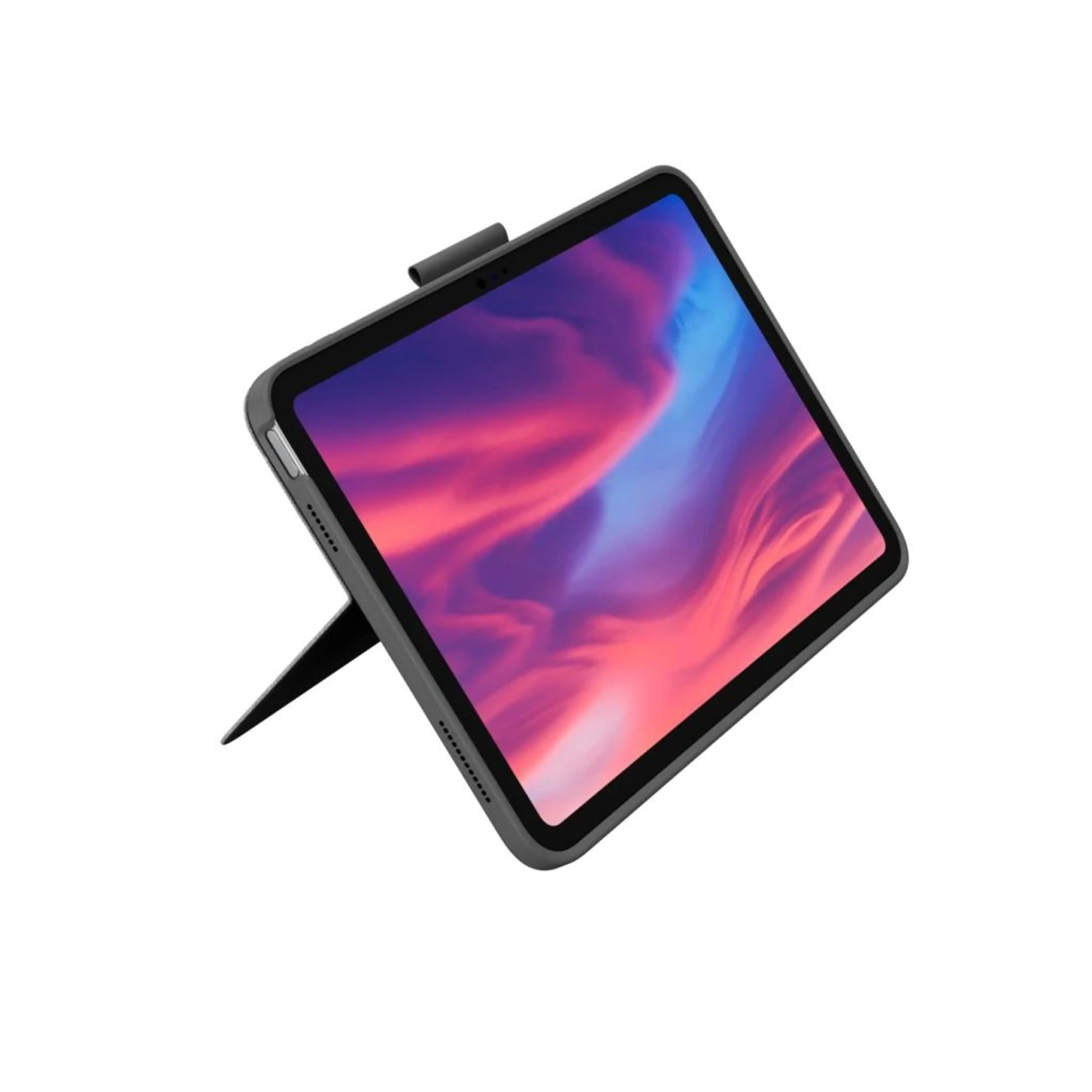 Logitech Combo Touch Detachable backlit keyboard case with trackpad and Smart Connector for iPad (10th gen) - Oxford Grey - UK