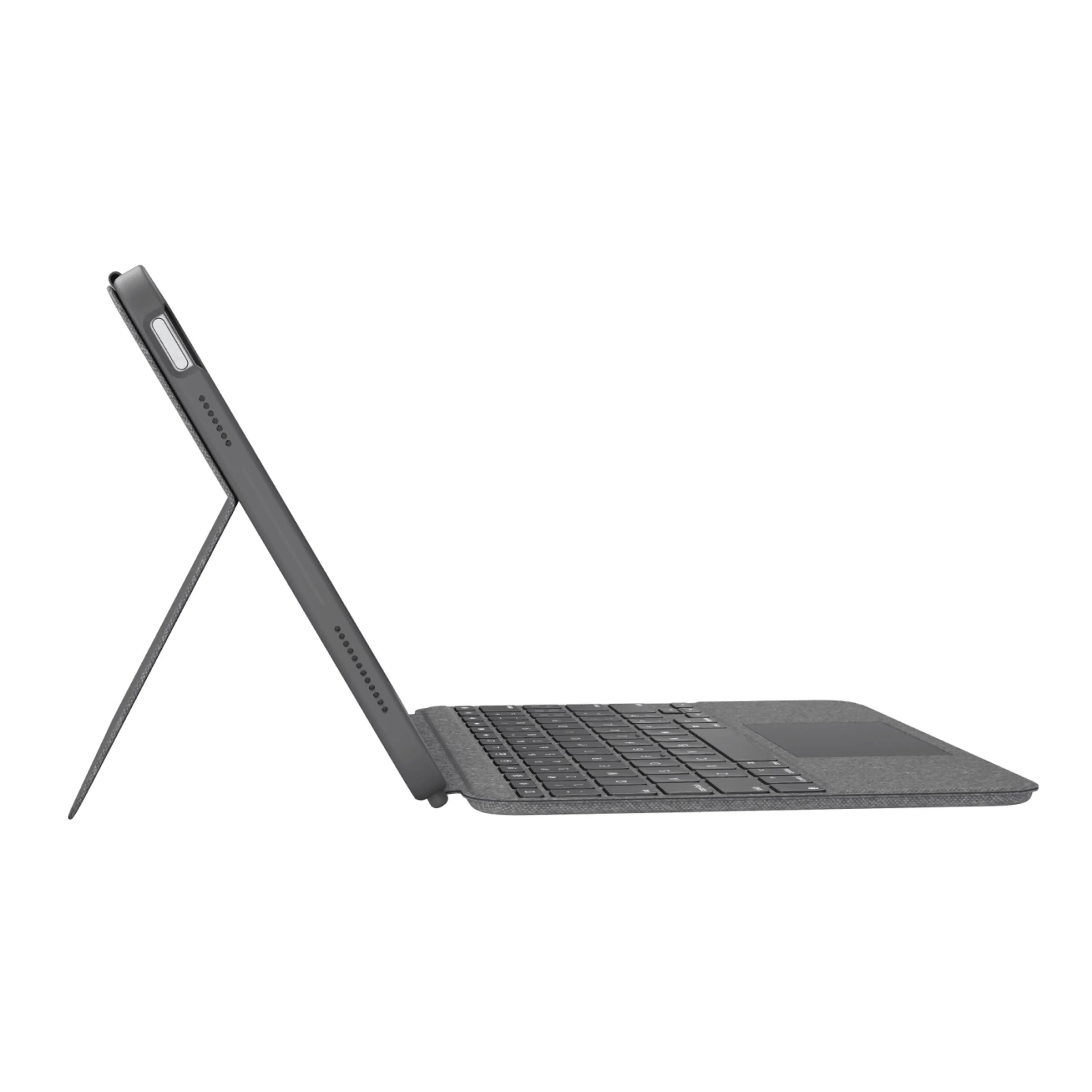 Logitech Combo Touch Detachable backlit keyboard case with trackpad and Smart Connector for iPad (10th gen) - Oxford Grey - US