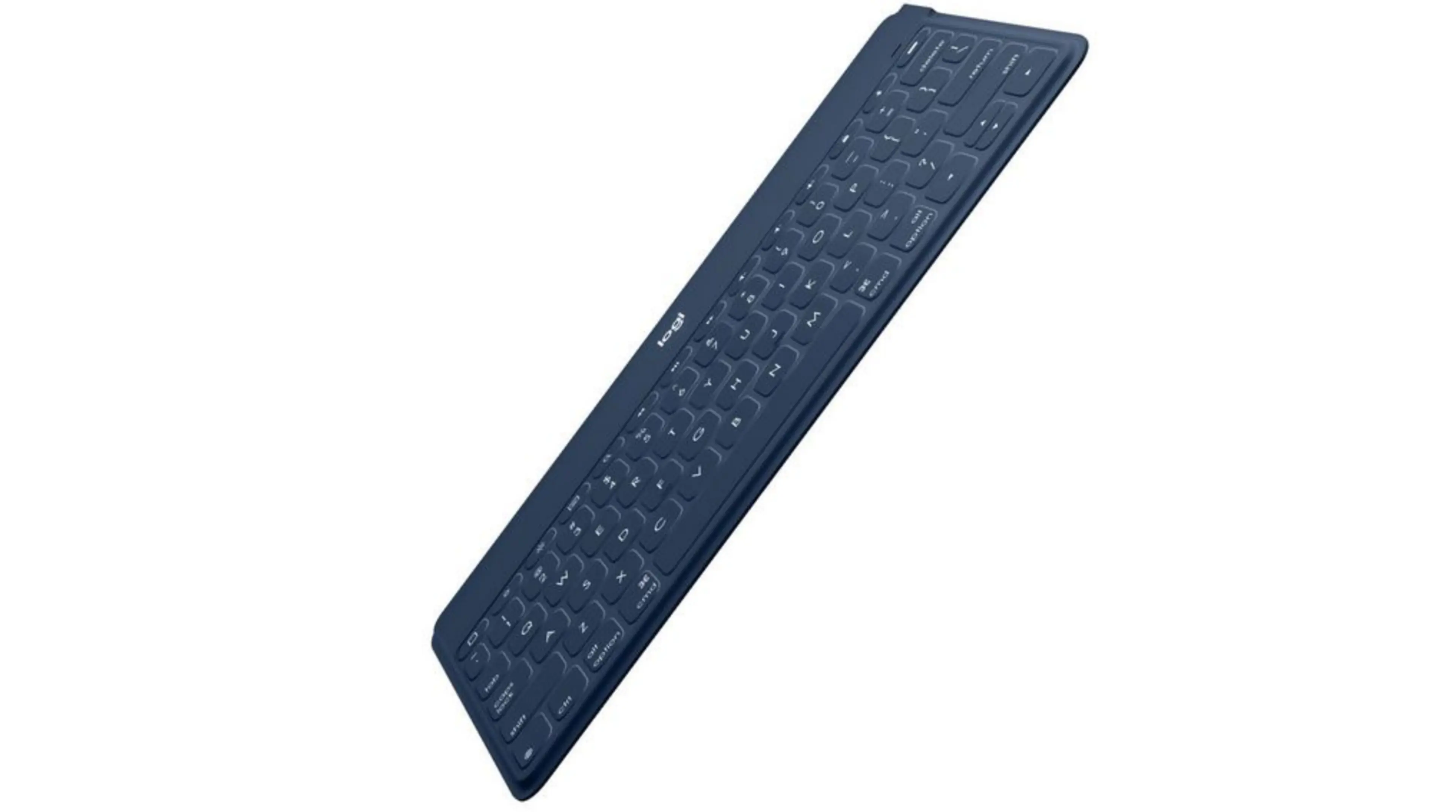 Logitech Keys-To-Go Classic Keyboard with iPhone Stand - Blue - US