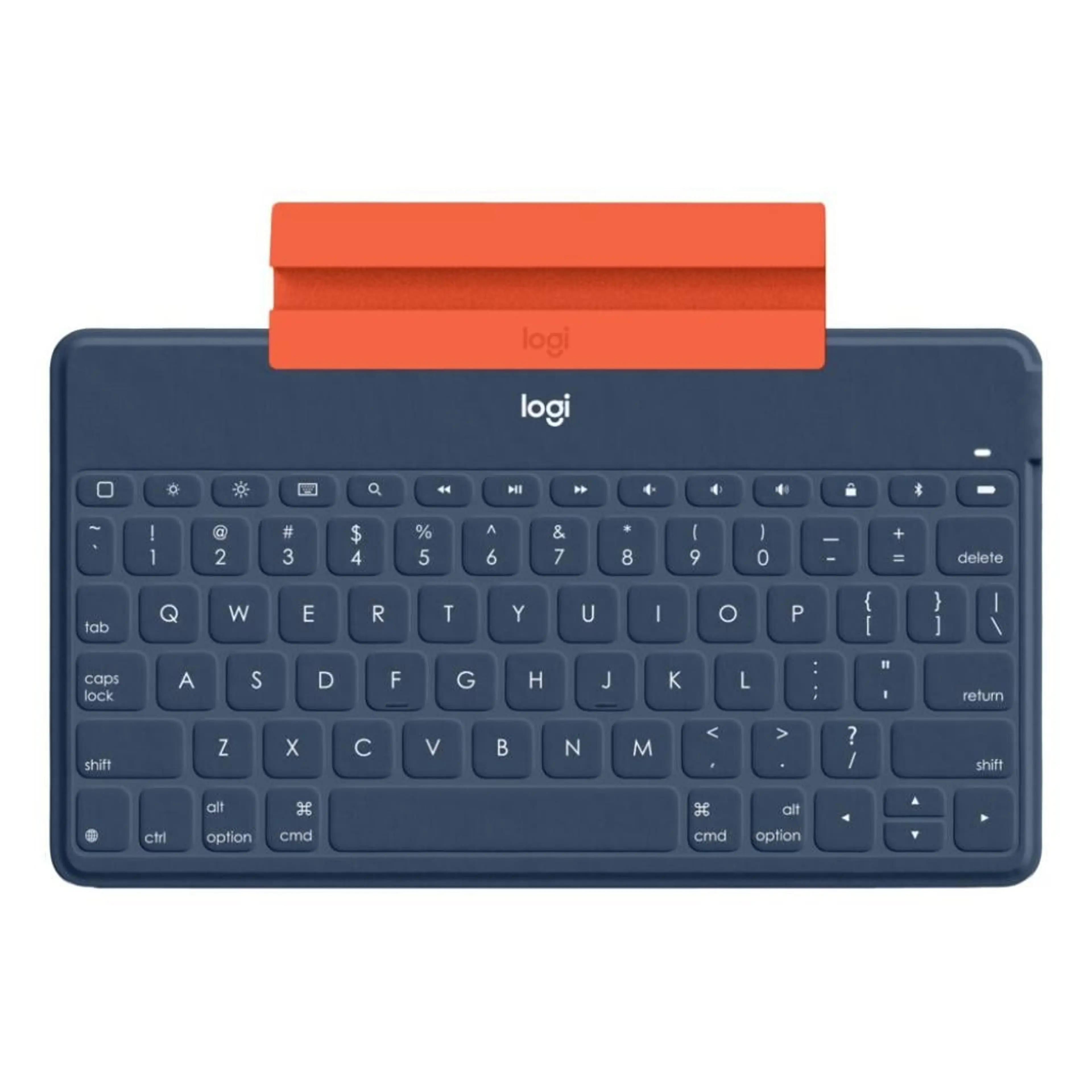 Logitech Keys-to-go Ultra-light, Ultra-PortableВ BluetoothВ Keyboard for iPhone, iPad, Apple TV and Mac - ClassicBlue - UK