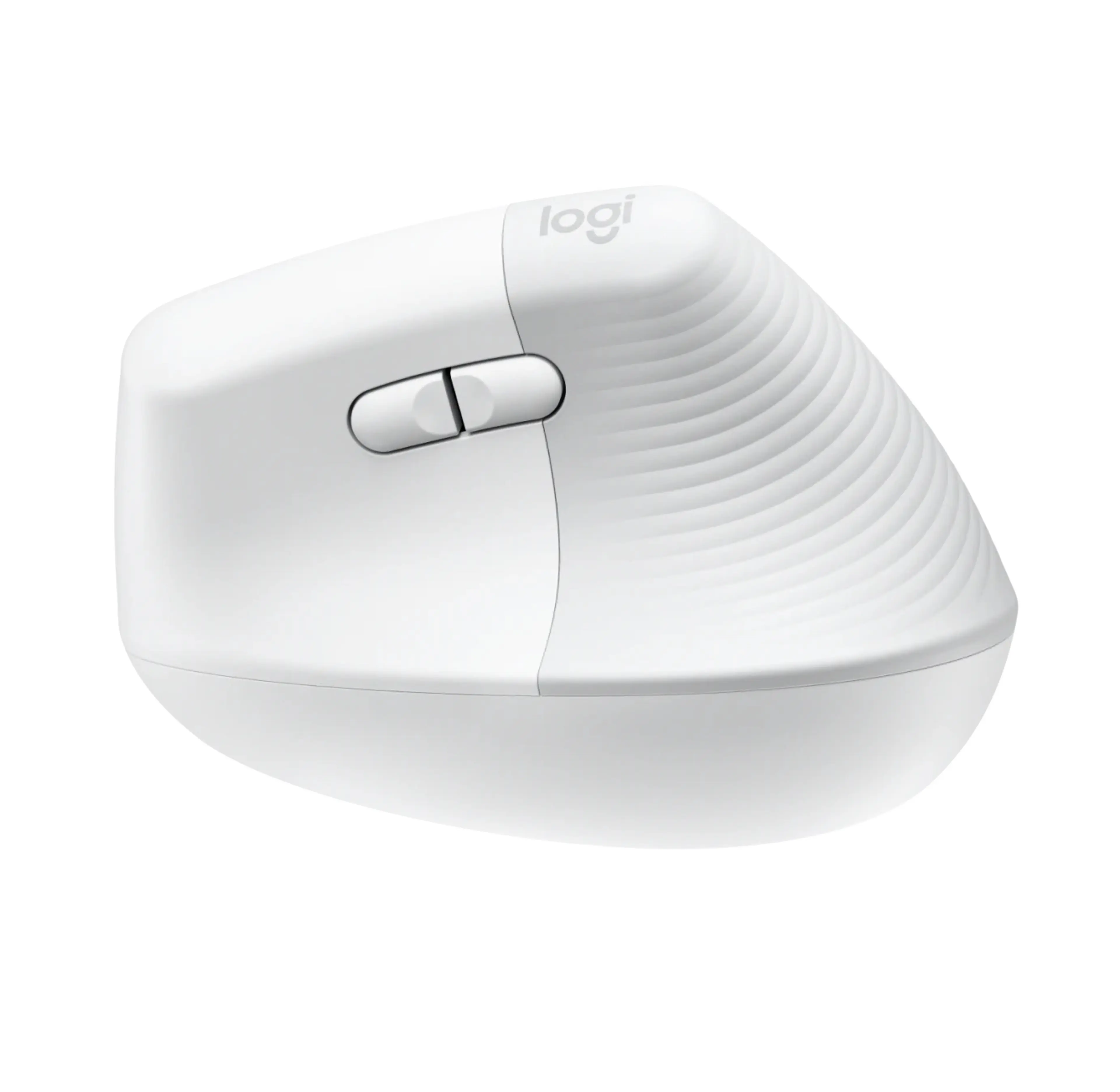 Logitech Lift for Mac Vertical Ergonomic Mouse - Off-White/Pale Grey