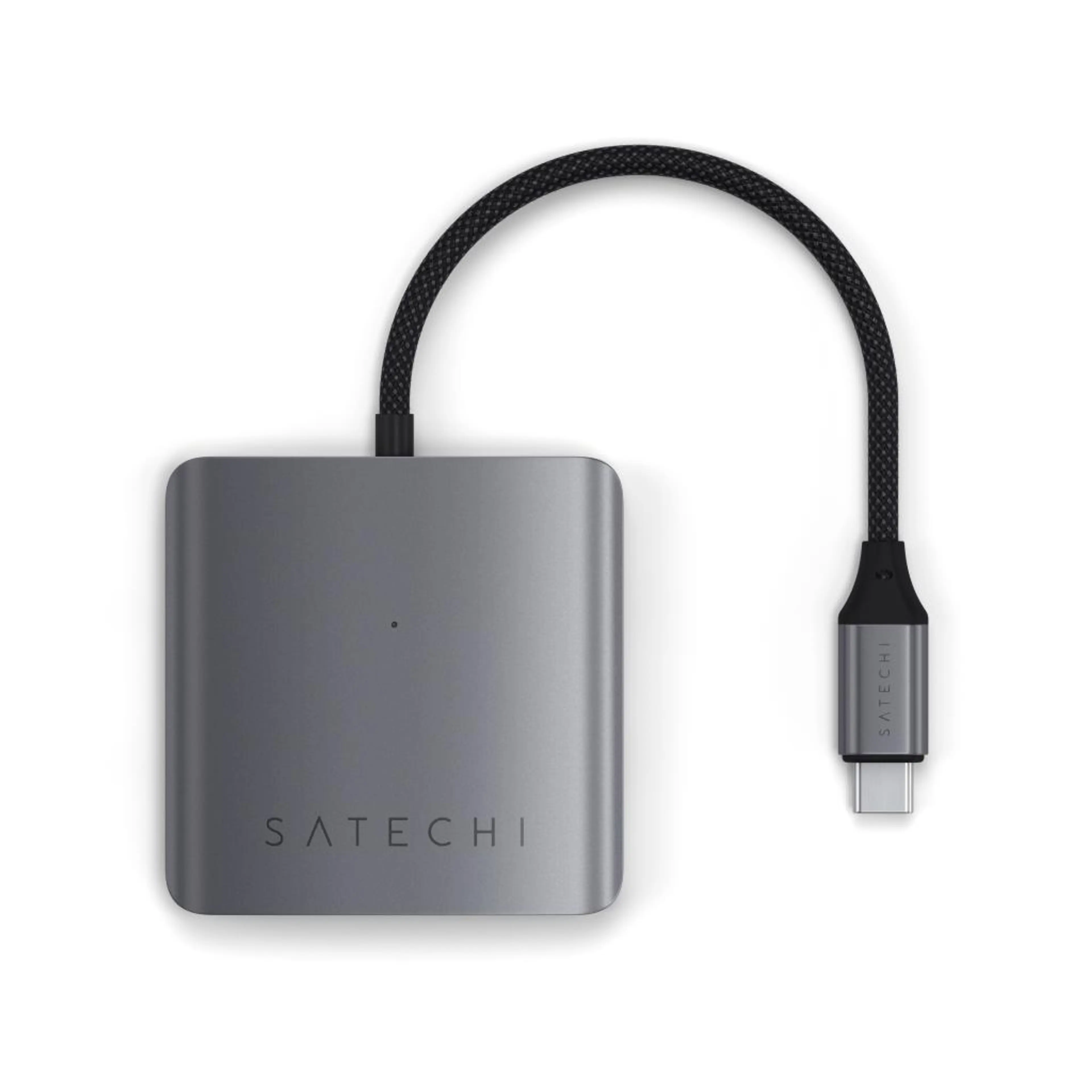 Satechi 4-Port USB-C Hub with PD - Space Gray
