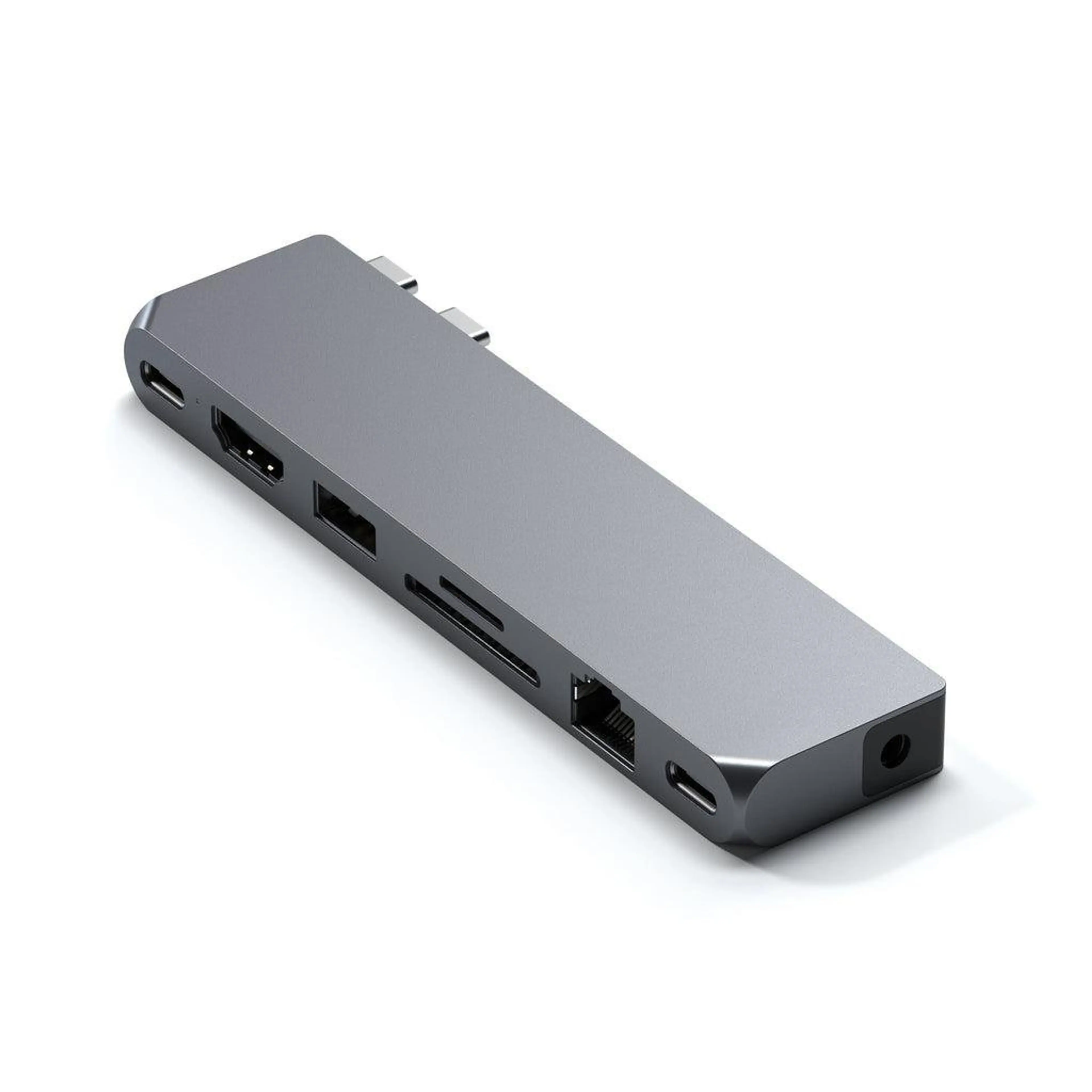 Satechi Pro Hub Max (1xUSB4;1x HDMI 4K 60Hz;1xUSB-A3.0;1x micro/SD;1xEthernet;1xUSB-C;1xAudio) - Space Grey