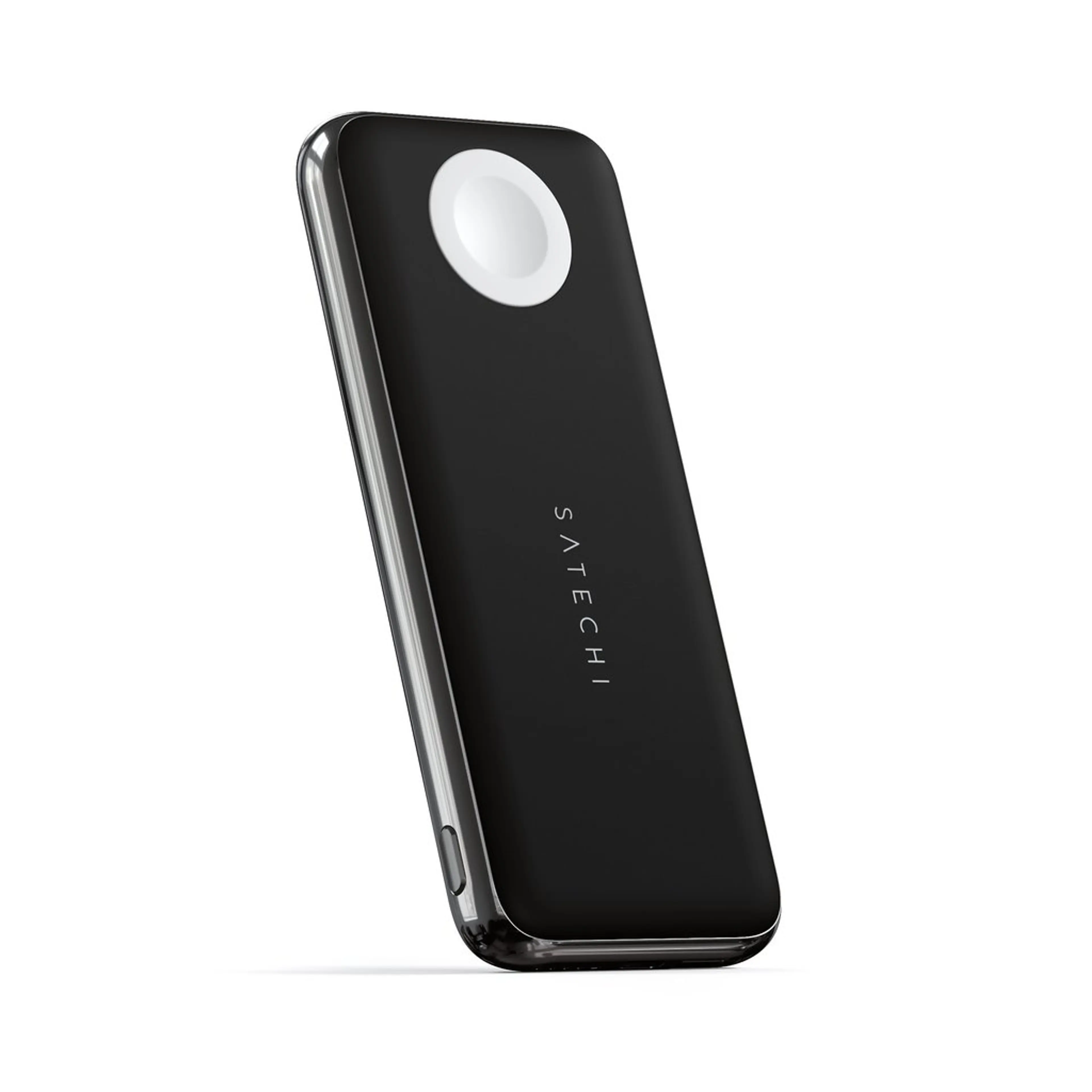 Satechi Quatro Wireless Power Bank Qi Wireless 5W; AW 2.5W; USB-C PD 18W; USB-A 12W - Space Grey